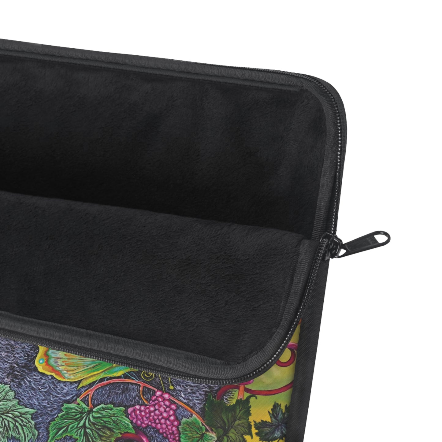 Colorful Ram Laptop Sleeve with Floral  and Butterfly