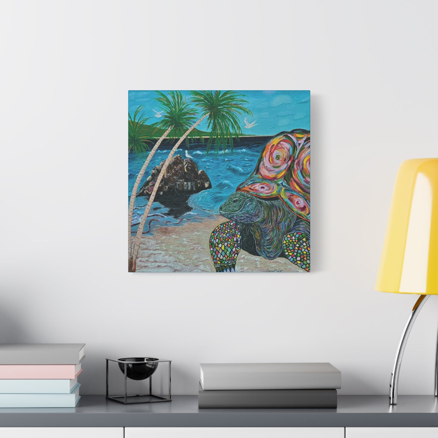 Canvas Print - HAPPY TURTLE