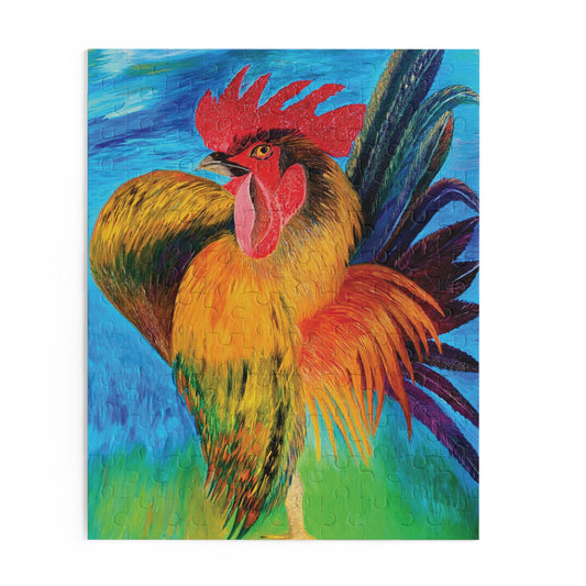 PROUD ROOSTER Puzzle (120, 252, 500-Piece)