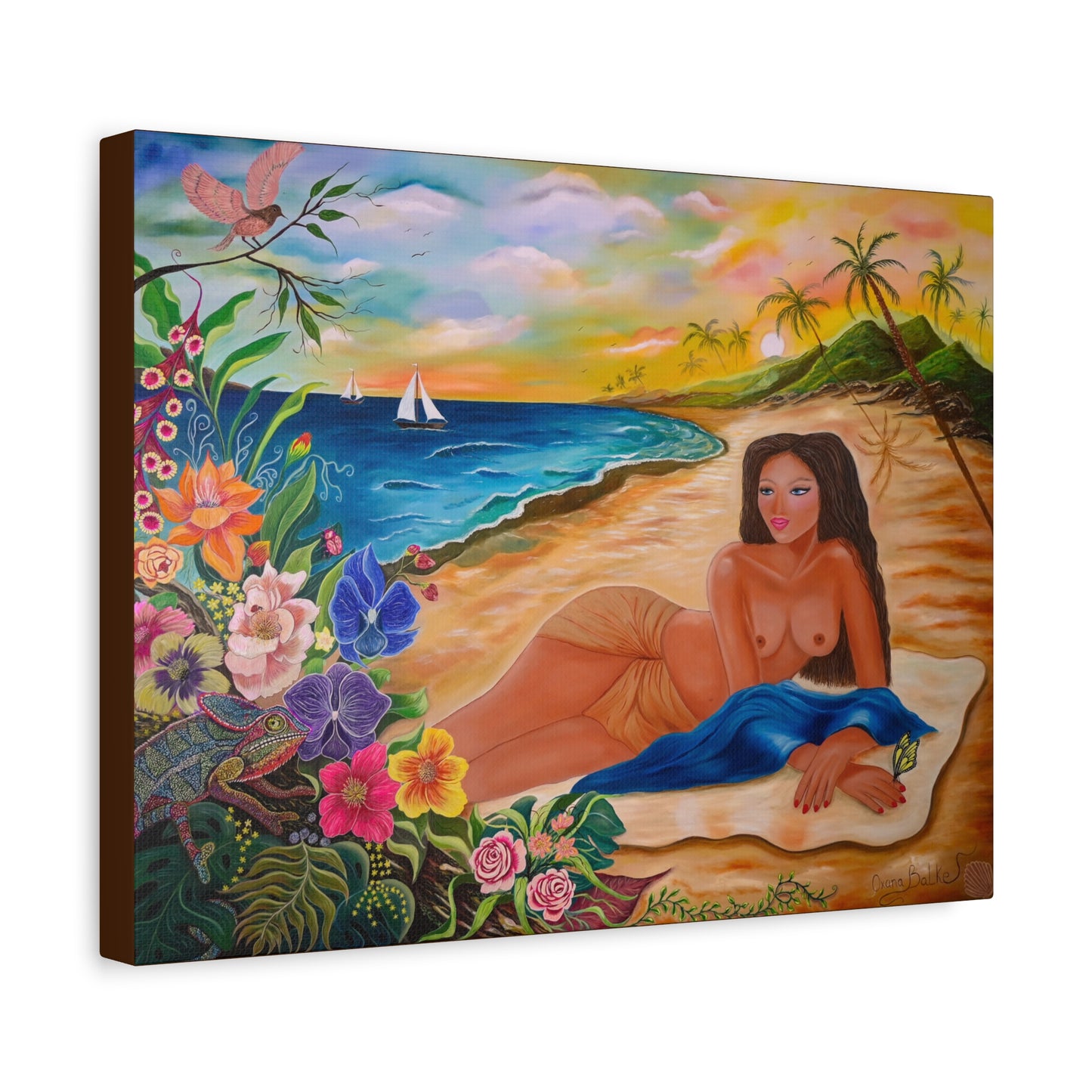 Canvas Print - THE ISLAND MUSE