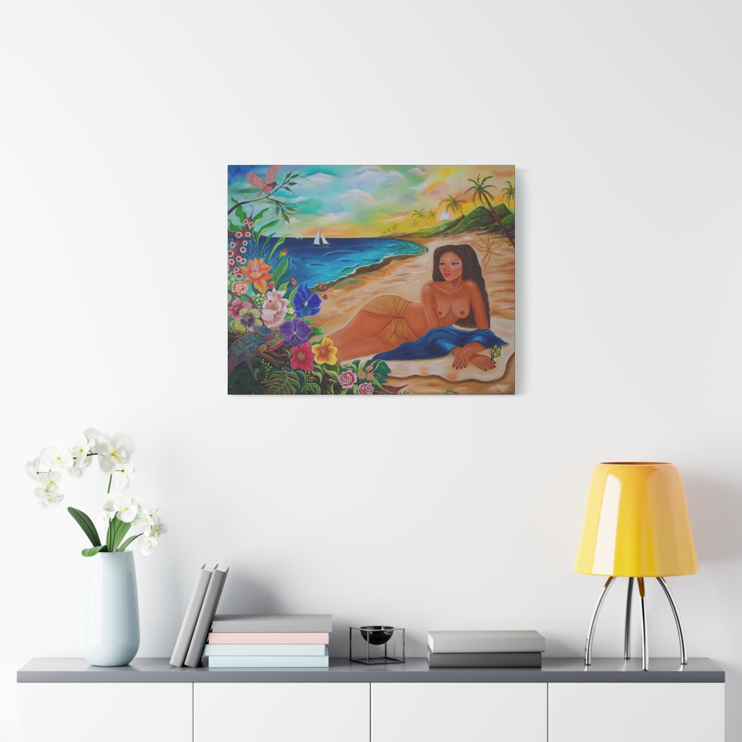 Canvas Print - THE ISLAND MUSE