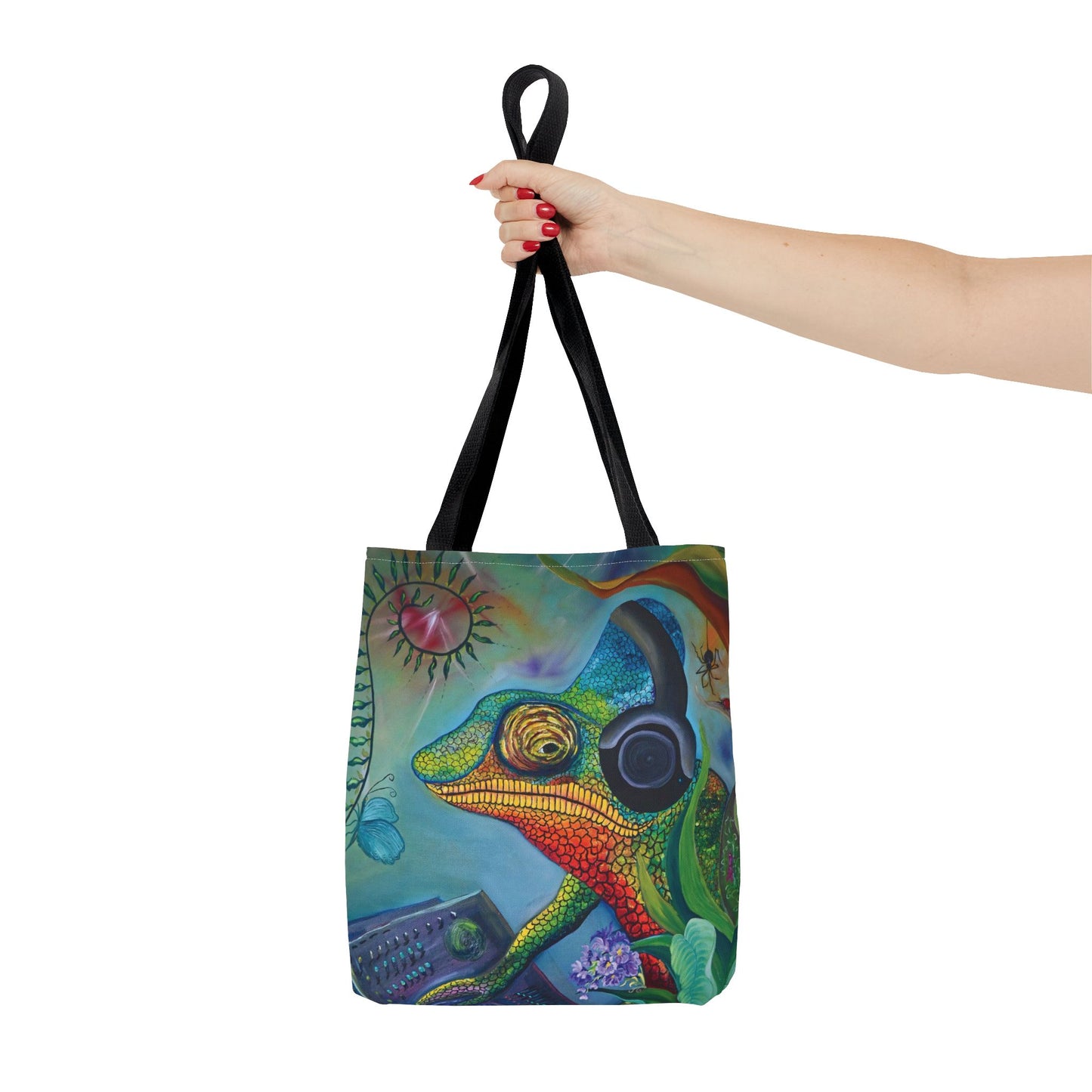Chameleon's The Fearful Psyche Tote Bag (AOP)