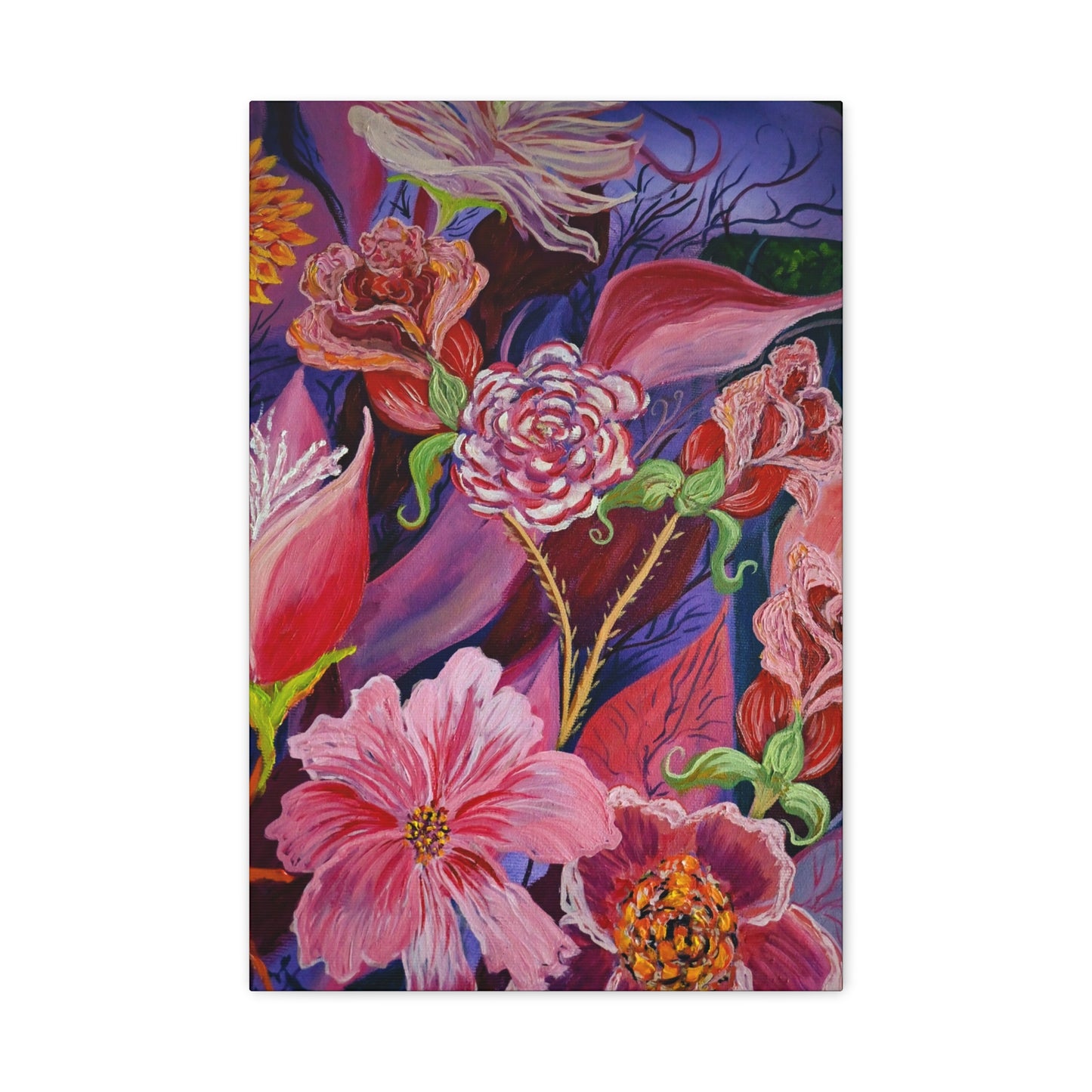 Canvas Print – NIGHTTIME FLOWERS