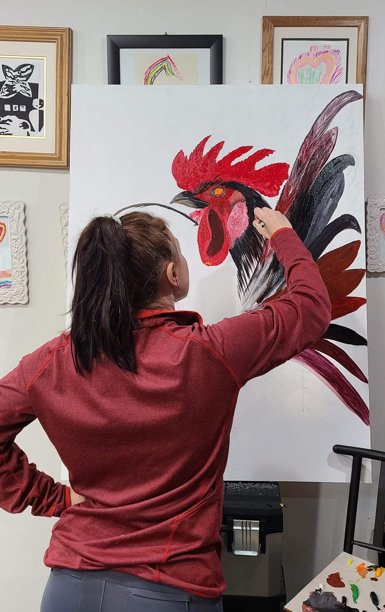 Canvas Print - PROUD ROOSTER