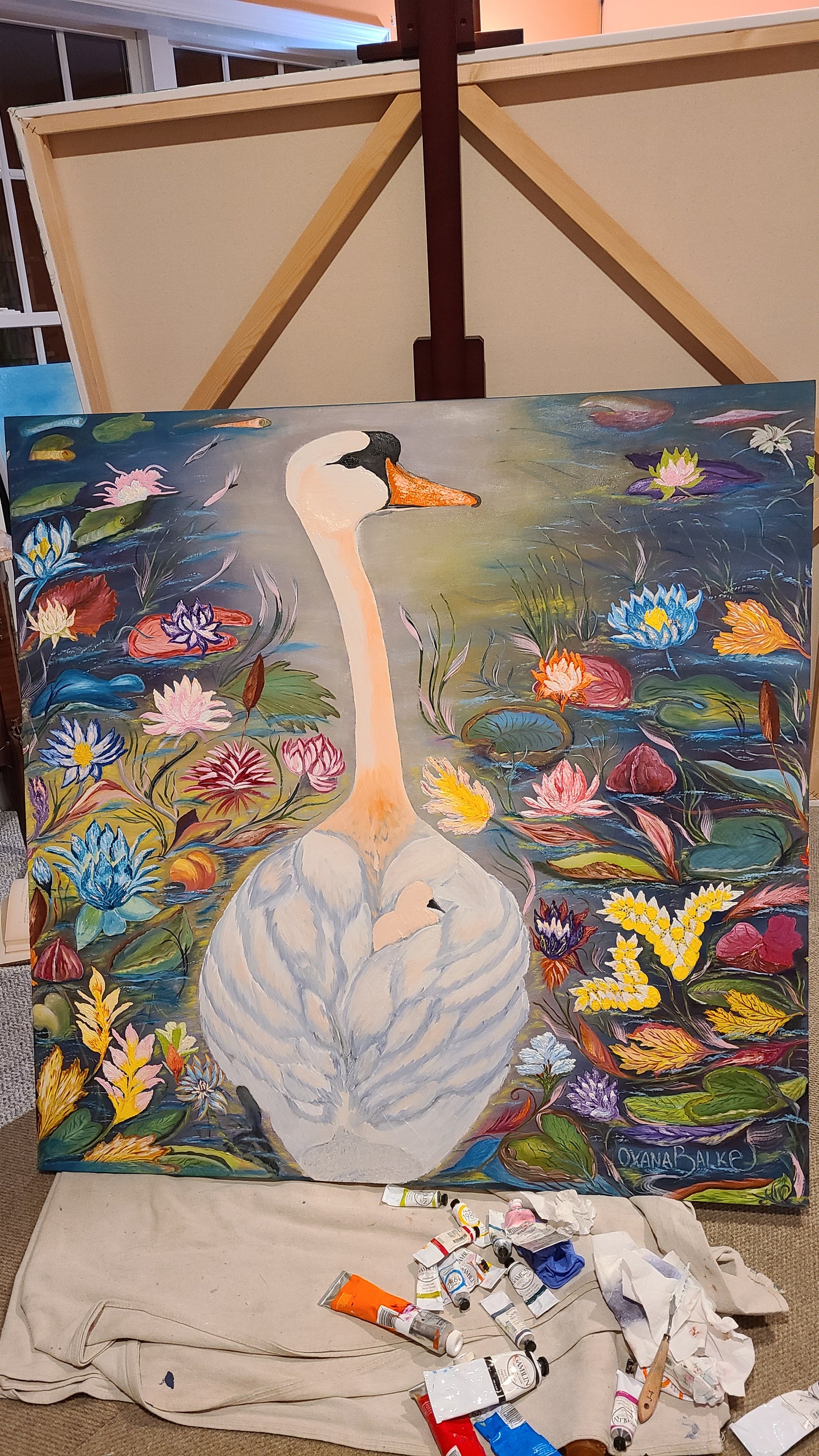 Canvas Print - SWAN LAKE