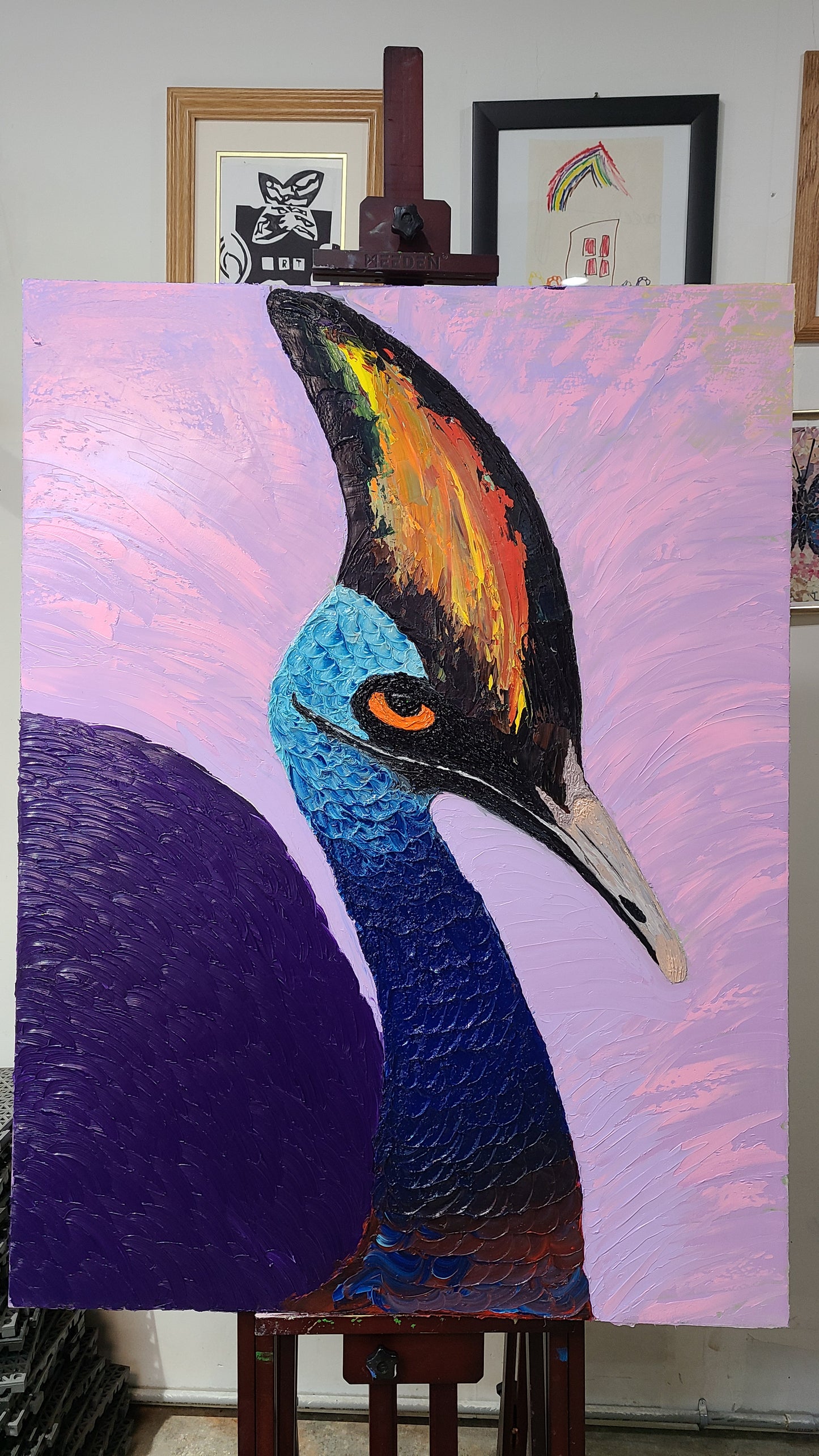 Canvas Print - CASSOWARY