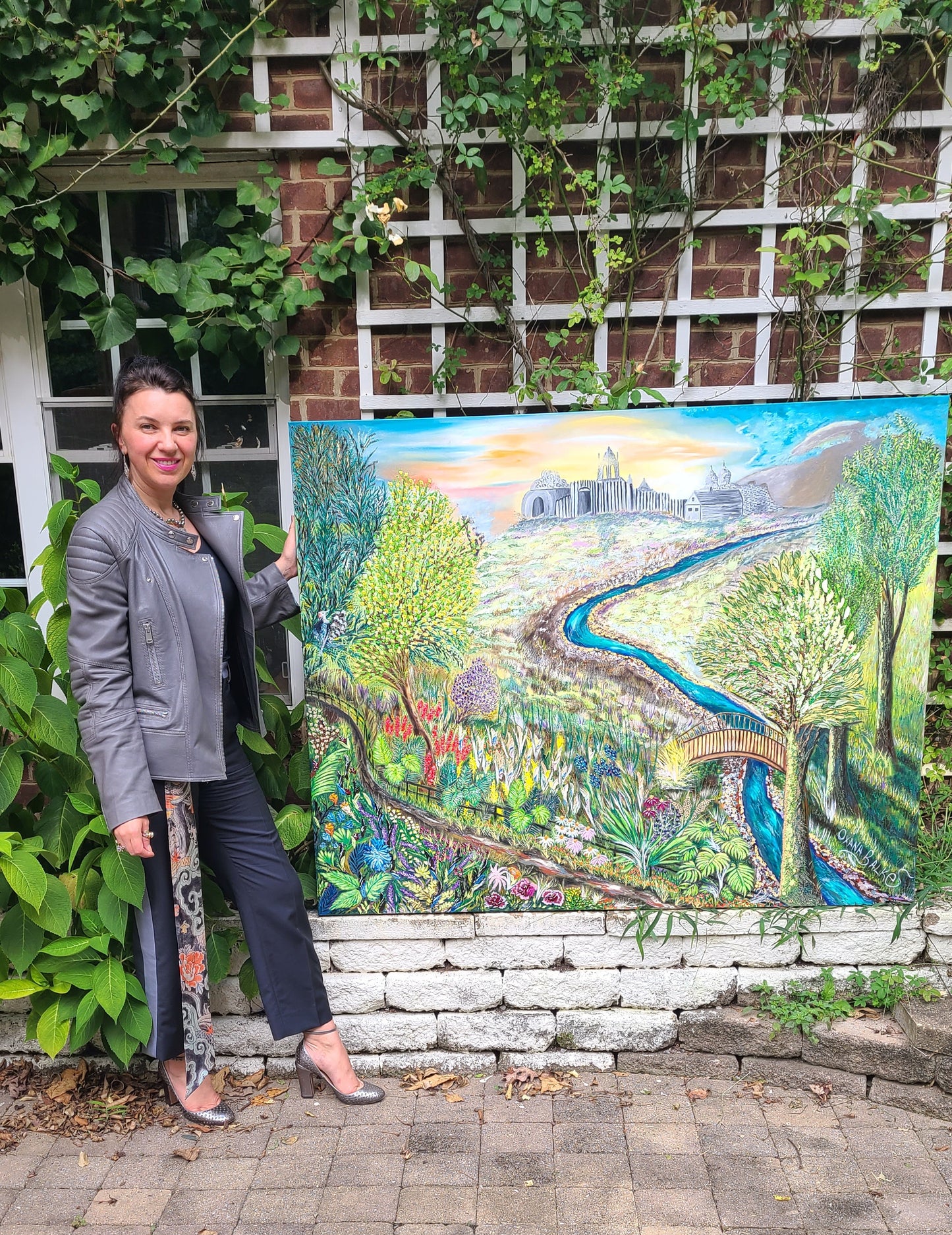 Canvas Print - LOVER'S GARDEN TRAIL