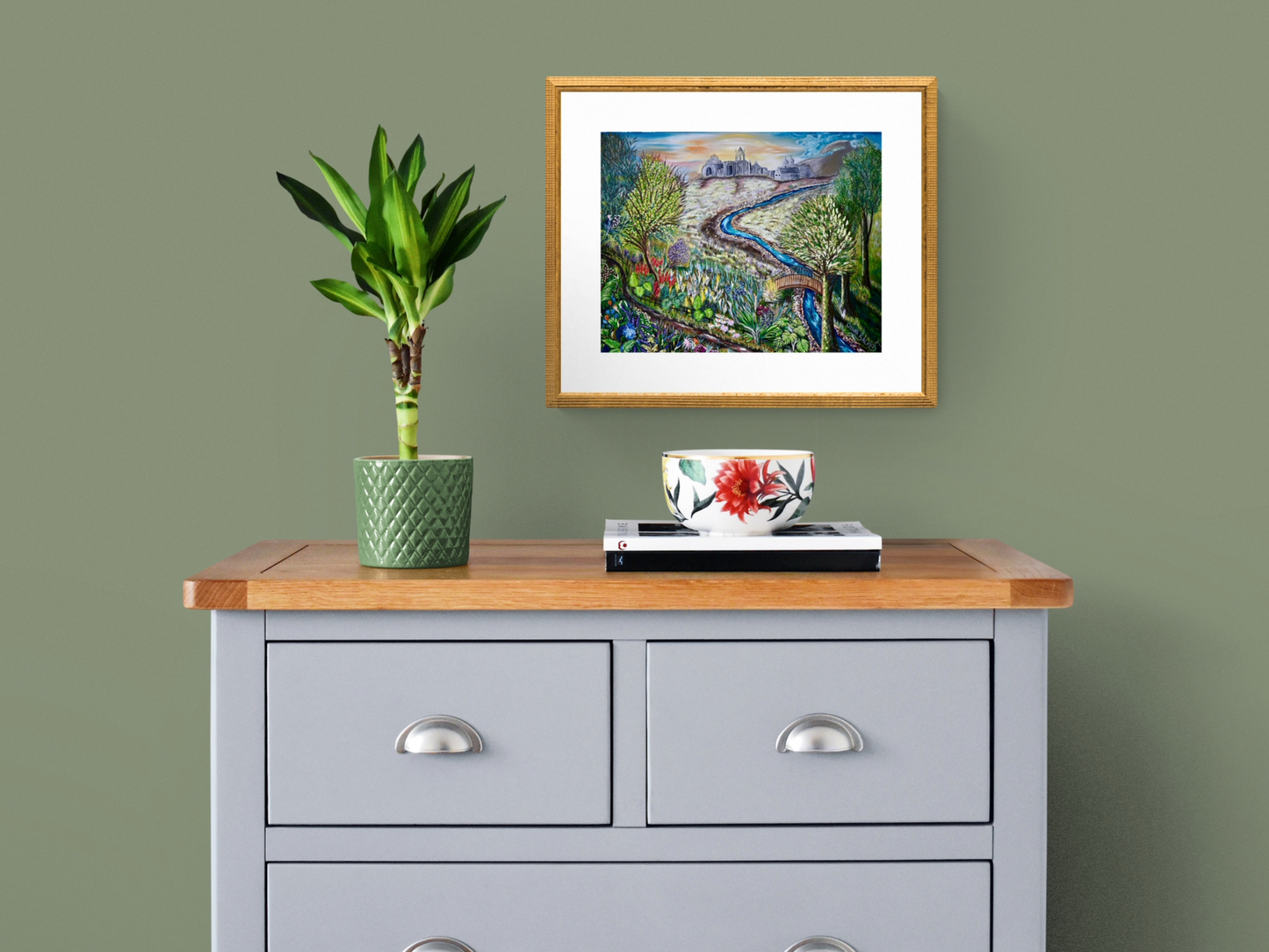 Canvas Print - LOVER'S GARDEN TRAIL