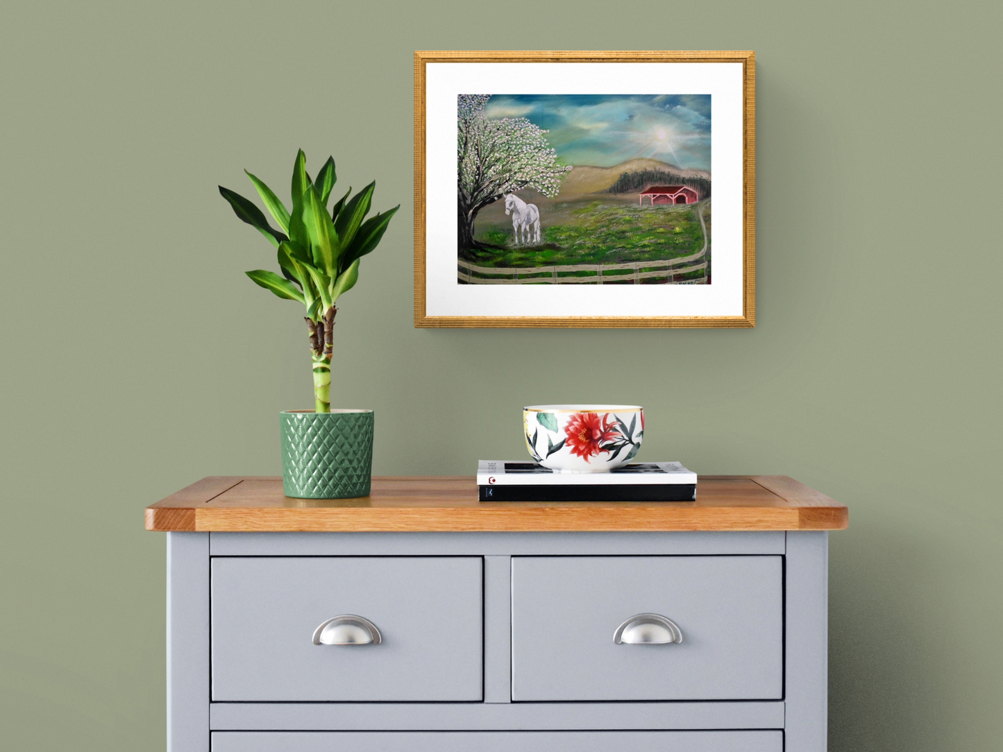 Canvas Print - HER NAME IS BLOSSOM