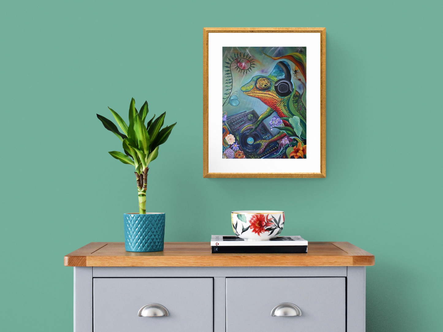 Canvas Print - THE FEARFUL PSYCHE