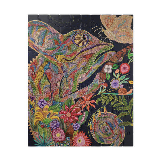 Puzzle - Chameleon and Butterfly