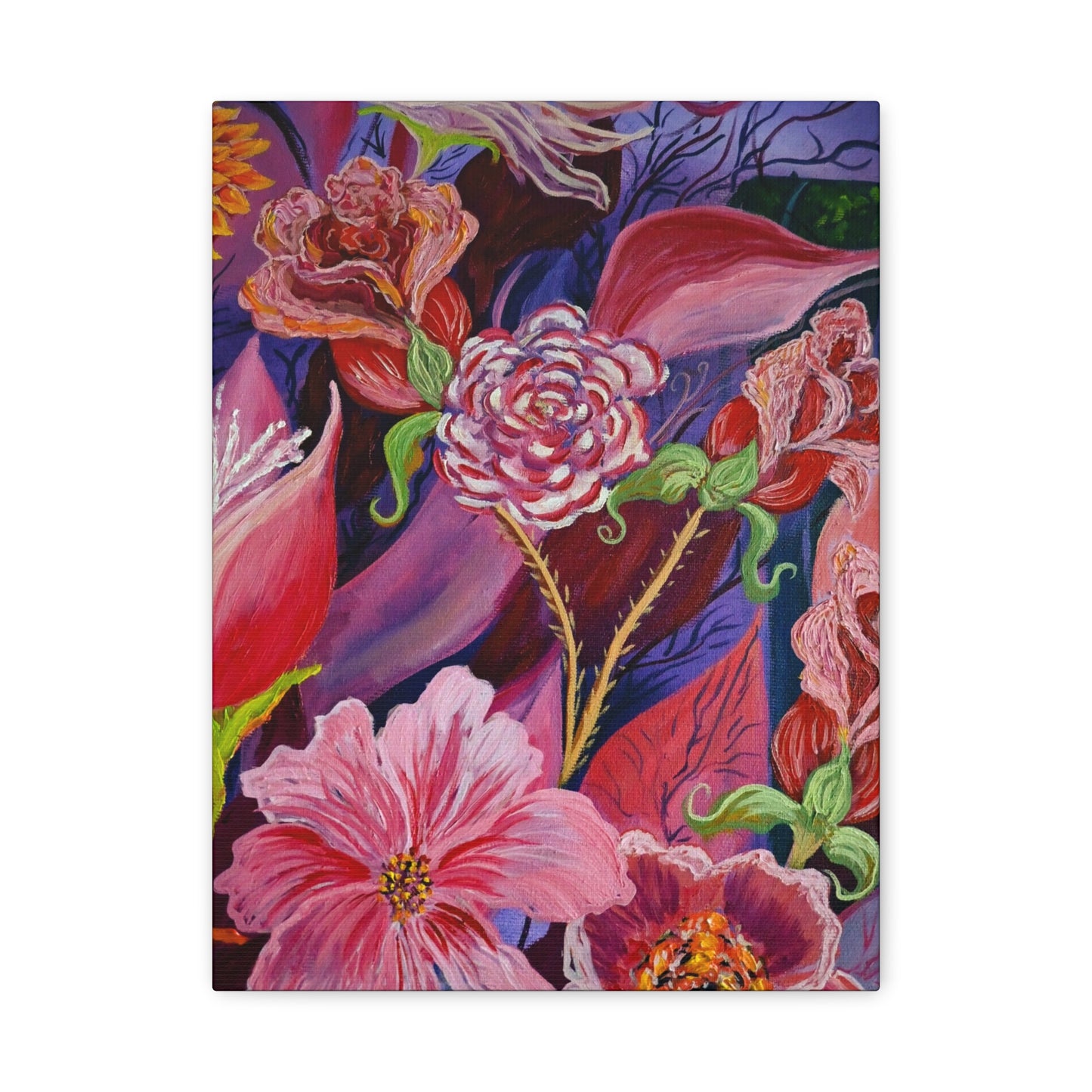 Canvas Print – NIGHTTIME FLOWERS