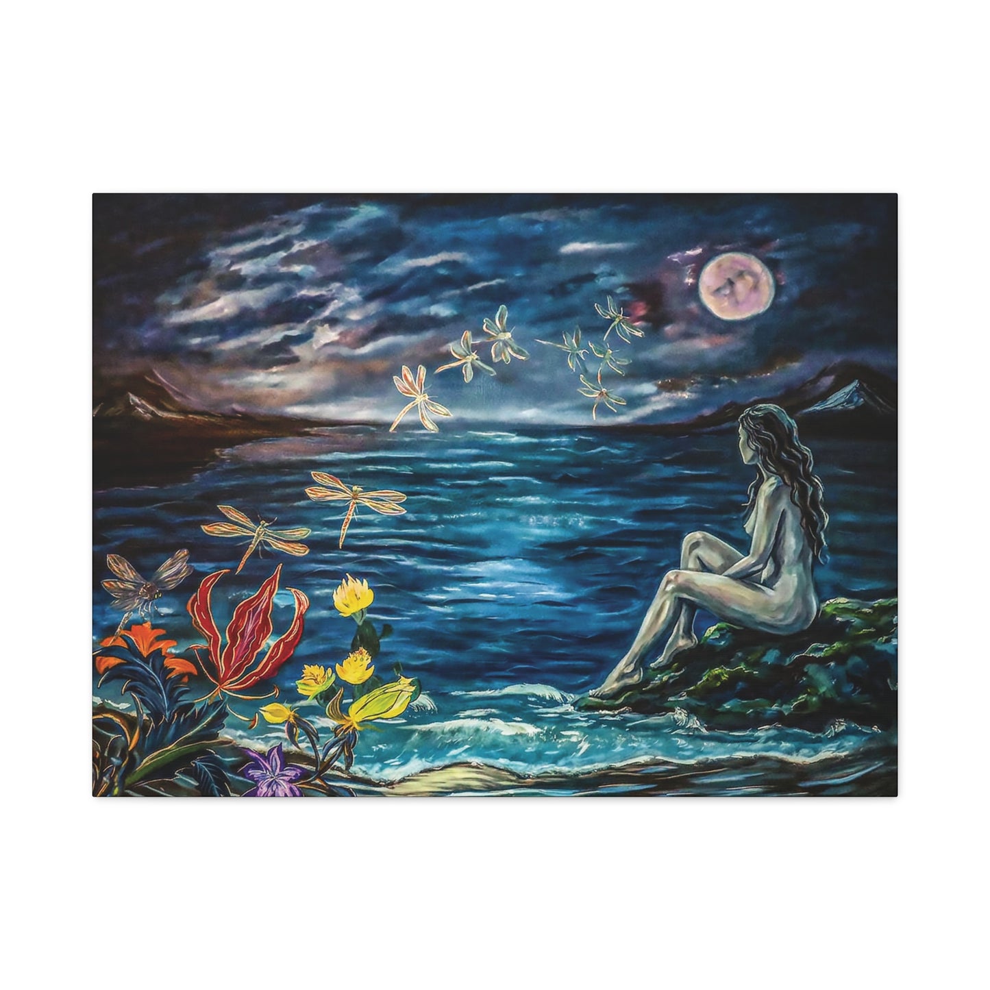 Canvas Print -MERMAID MOONLIGHT
