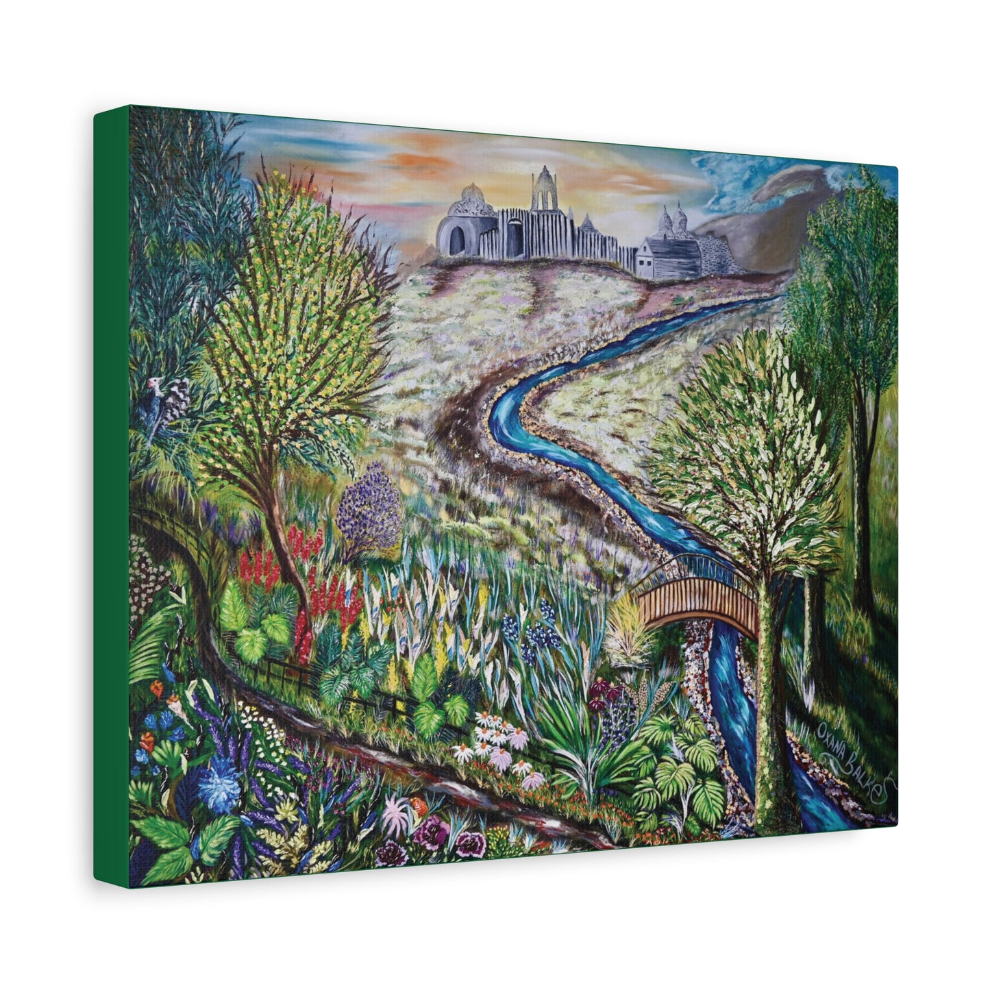 Canvas Print - LOVER'S GARDEN TRAIL