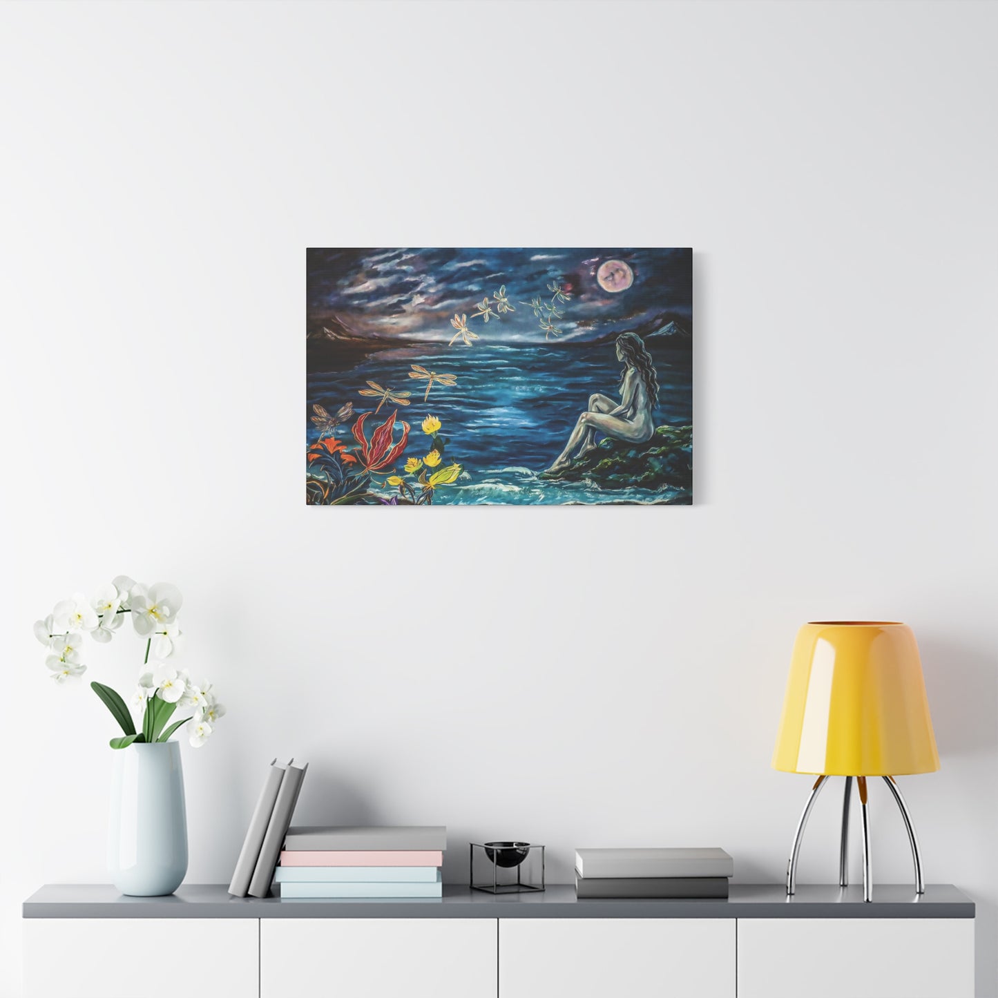 Canvas Print -MERMAID MOONLIGHT