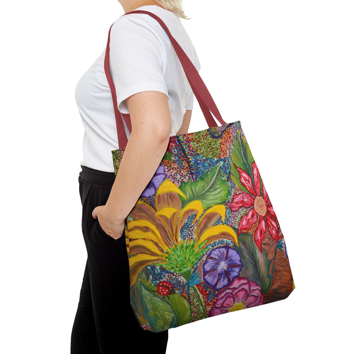 Lady Bug Tote Bag