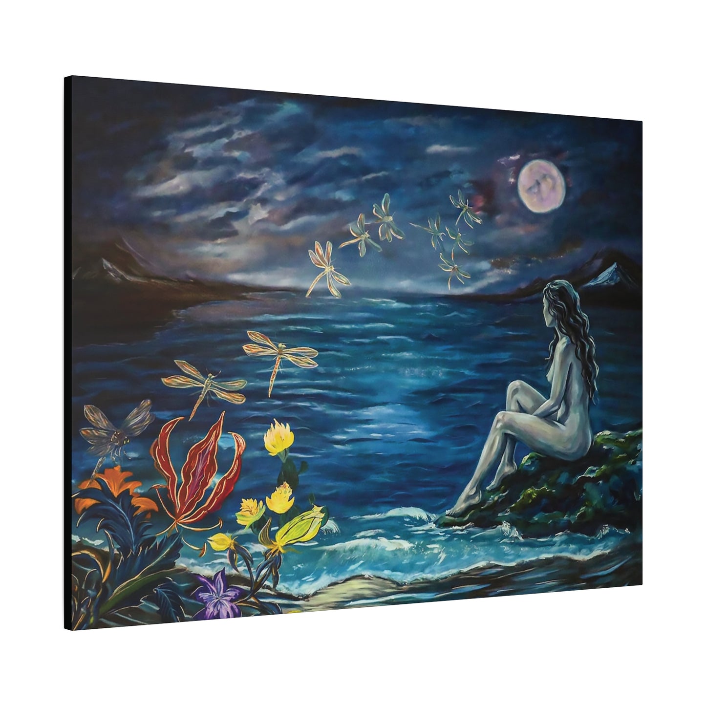 Canvas Print -MERMAID MOONLIGHT
