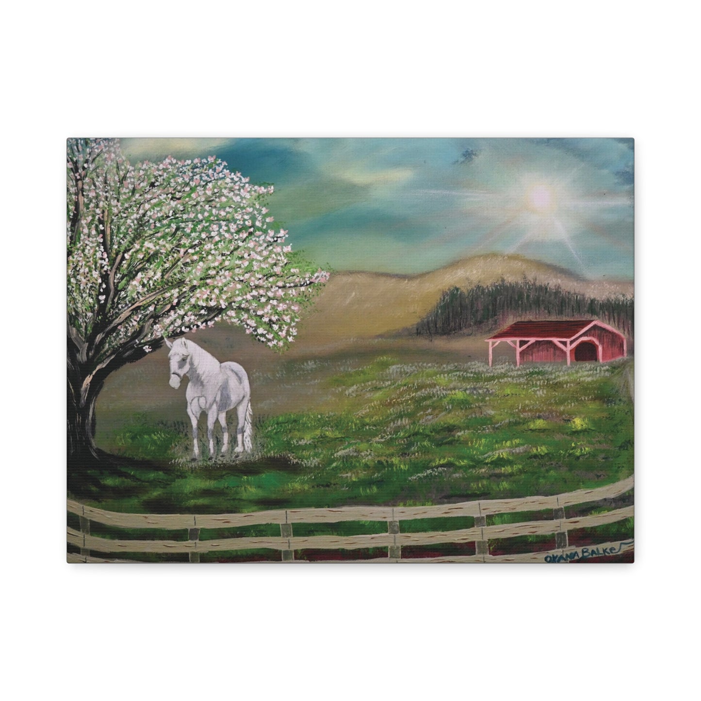Canvas Print - HER NAME IS BLOSSOM