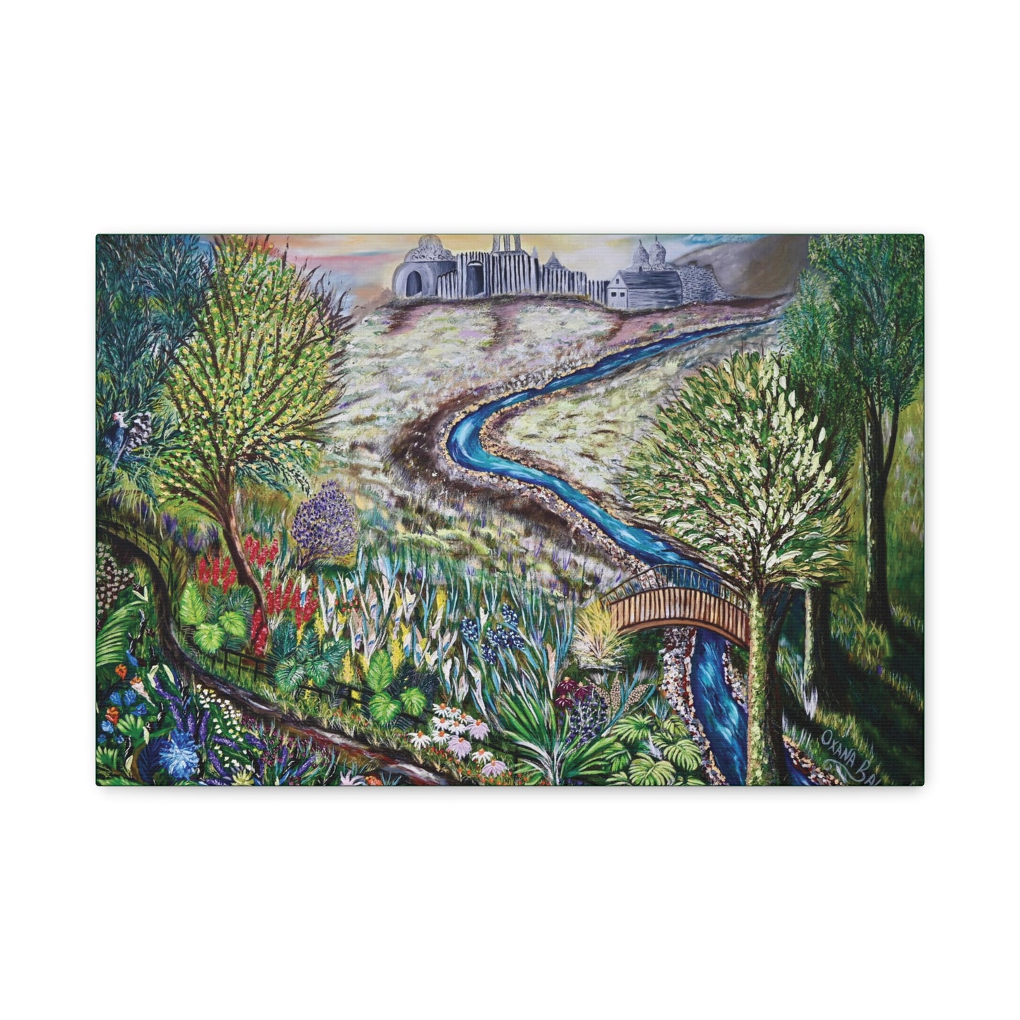 Canvas Print - LOVER'S GARDEN TRAIL