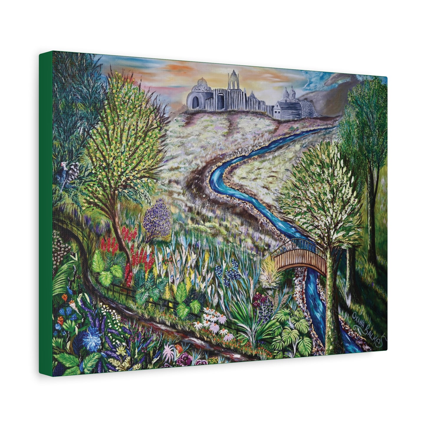 Canvas Print - LOVER'S GARDEN TRAIL