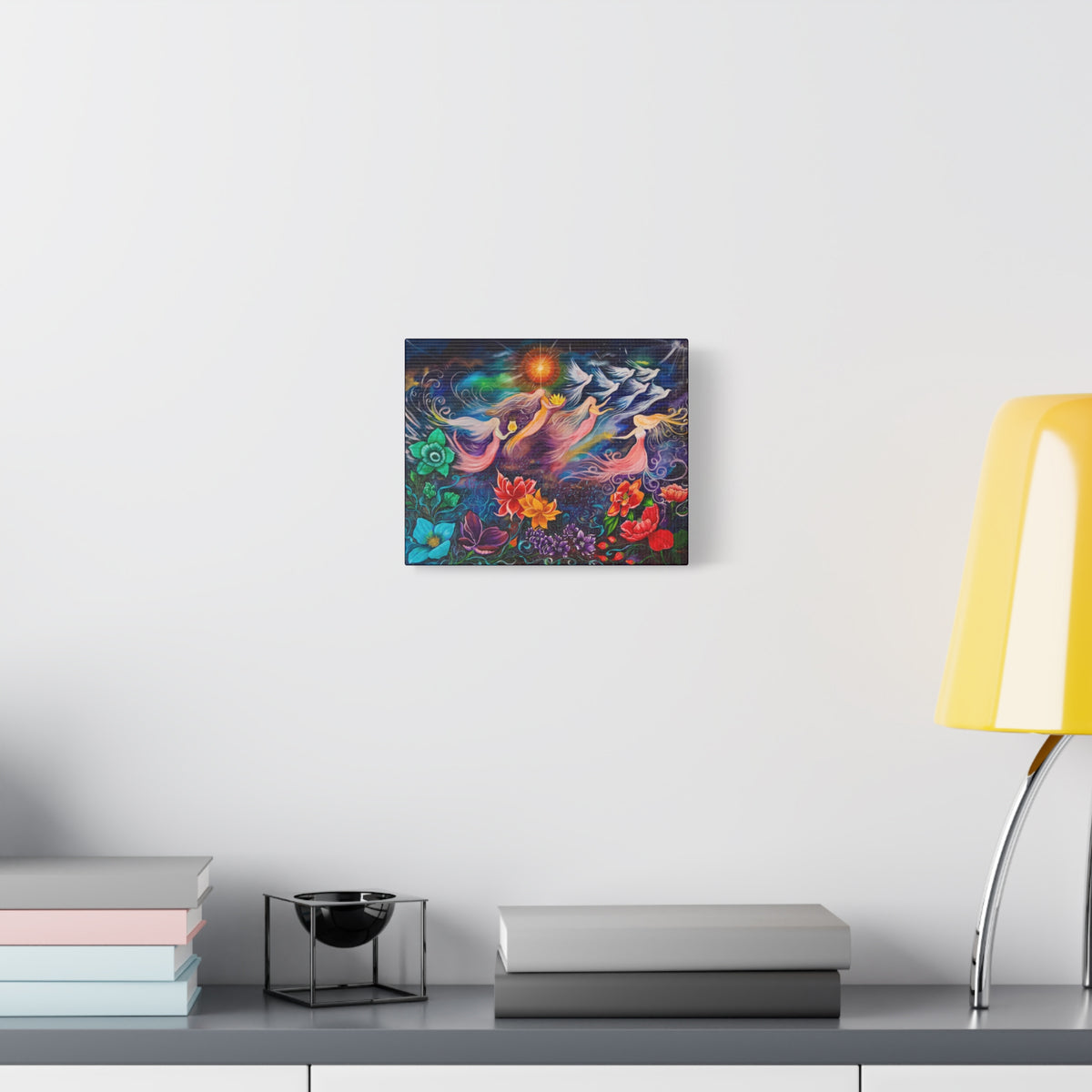 Canvas Print — She Who Carries the Sun