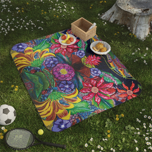 Floral Picnic Blanket