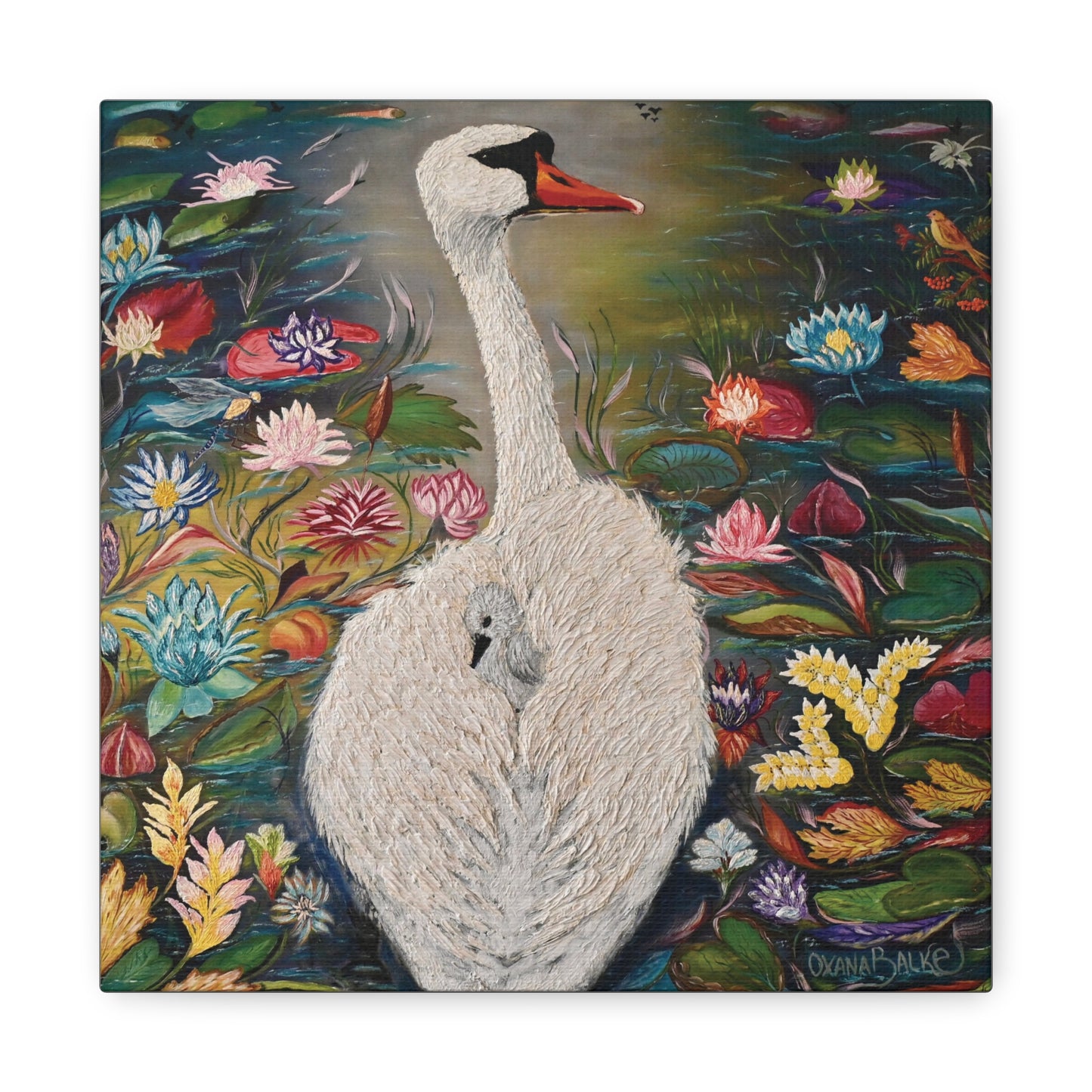 Canvas Print - SWAN LAKE