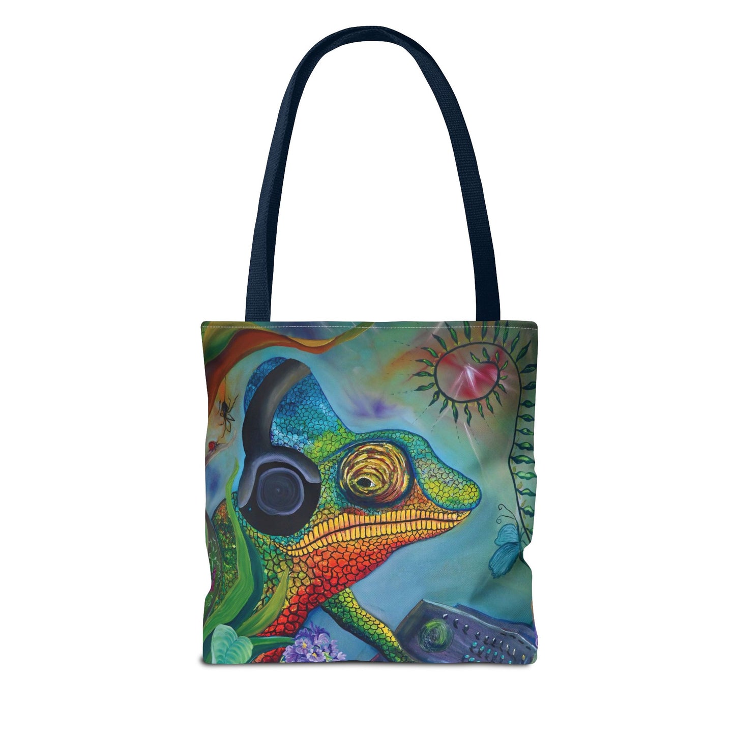 Chameleon's The Fearful Psyche Tote Bag (AOP)