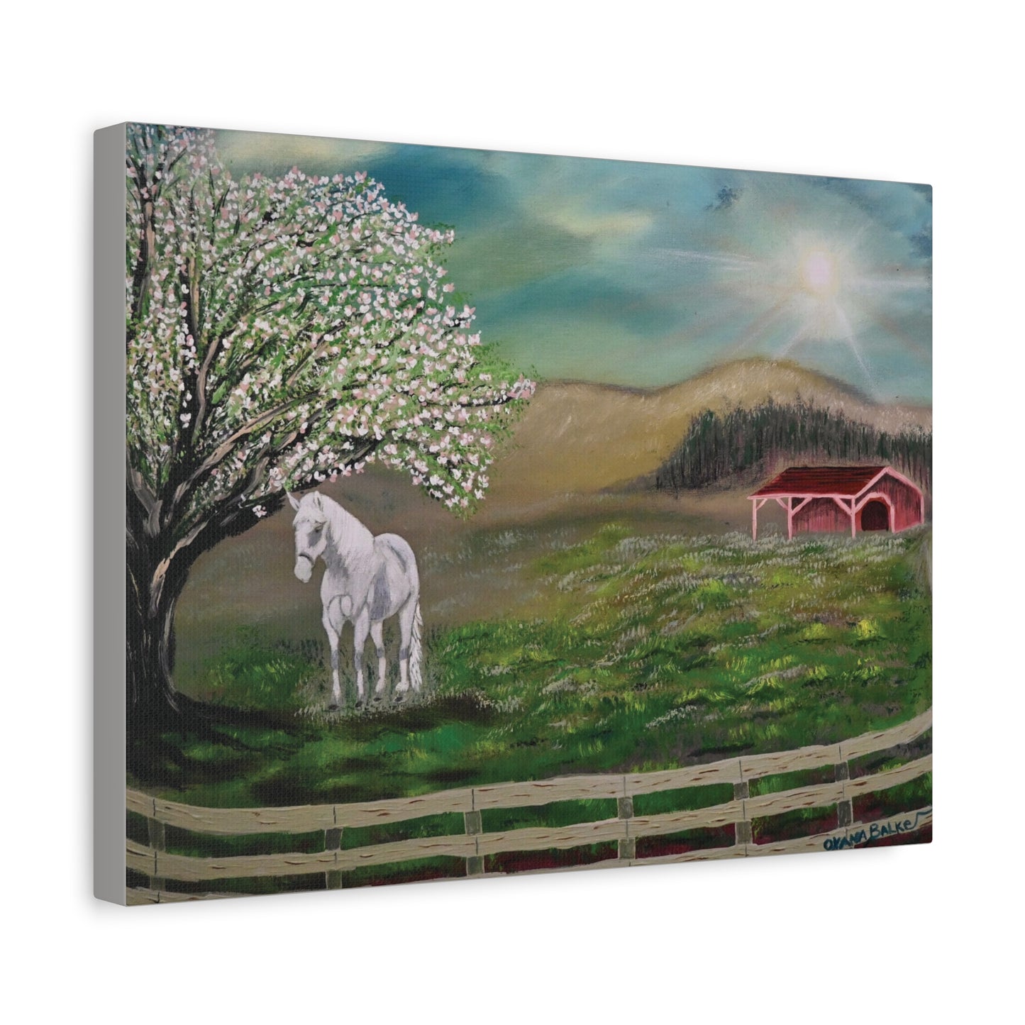 Canvas Print - HER NAME IS BLOSSOM