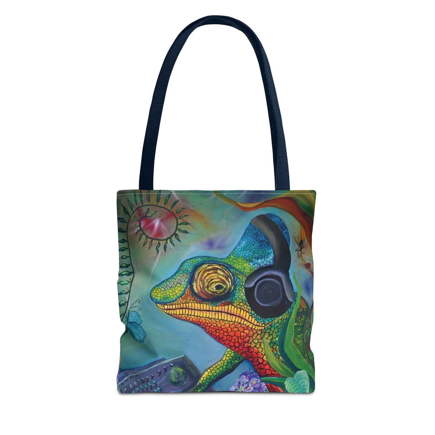 Chameleon's The Fearful Psyche Tote Bag (AOP)