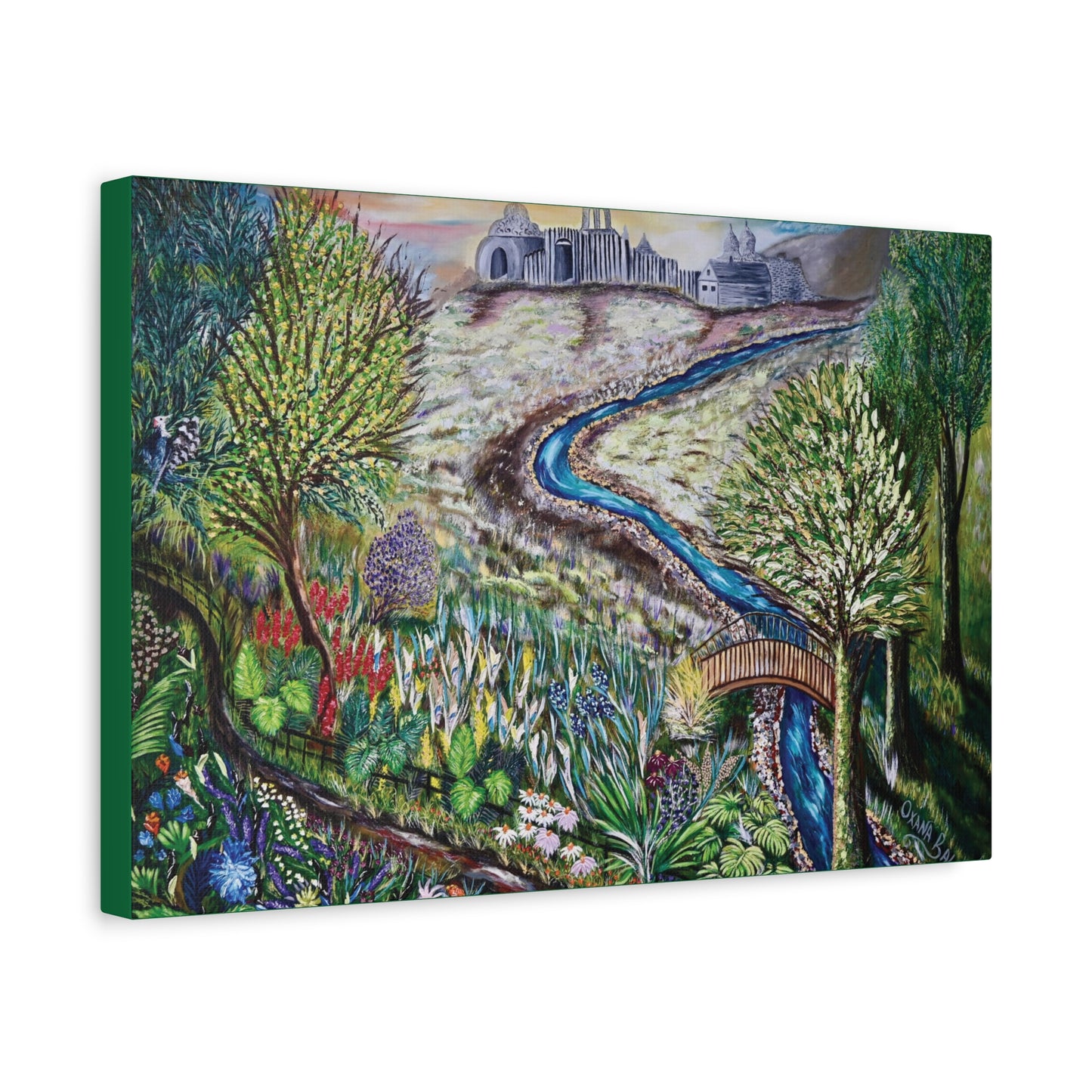 Canvas Print - LOVER'S GARDEN TRAIL