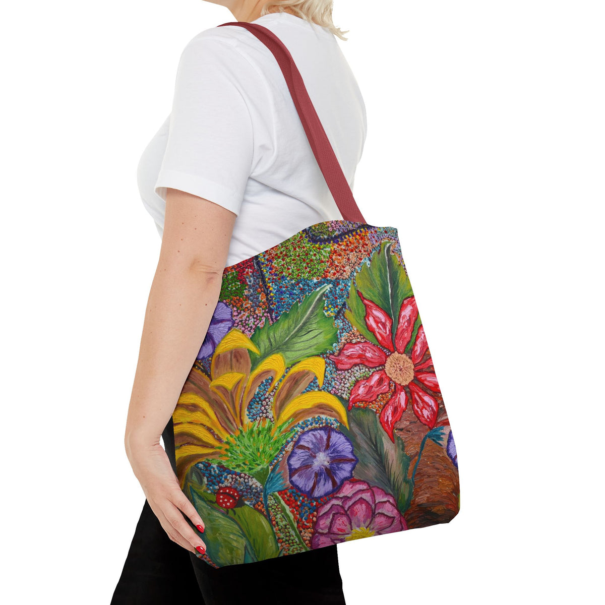 Lady Bug Tote Bag