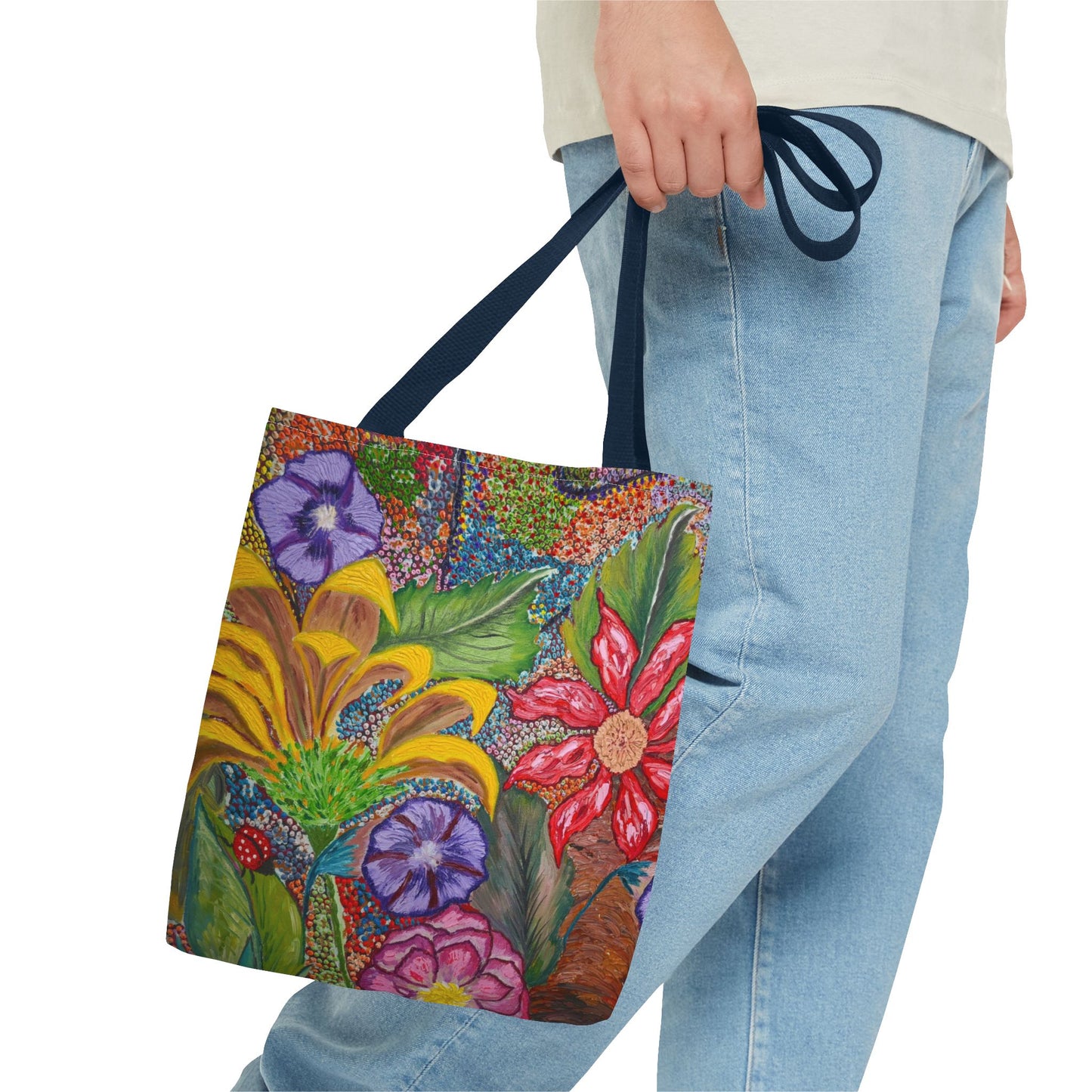Lady Bug Tote Bag