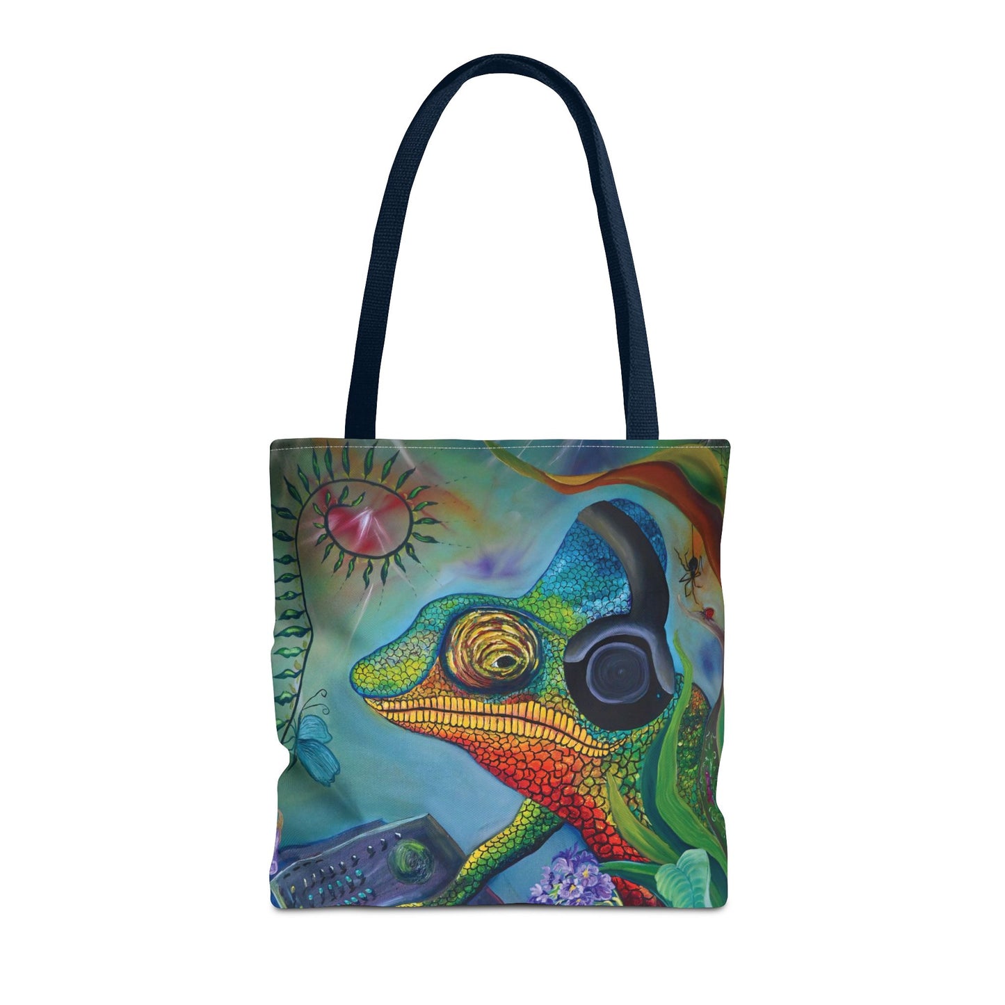Chameleon's The Fearful Psyche Tote Bag (AOP)