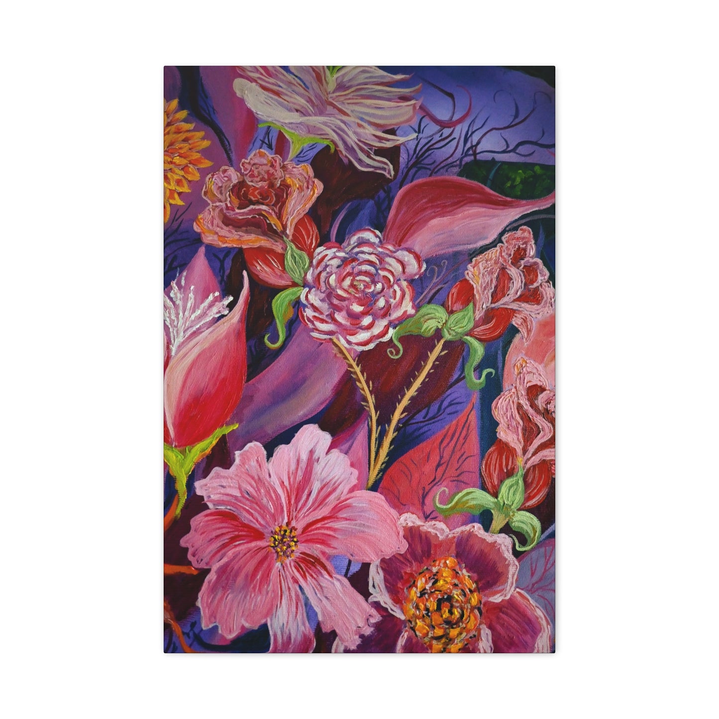 Canvas Print – NIGHTTIME FLOWERS