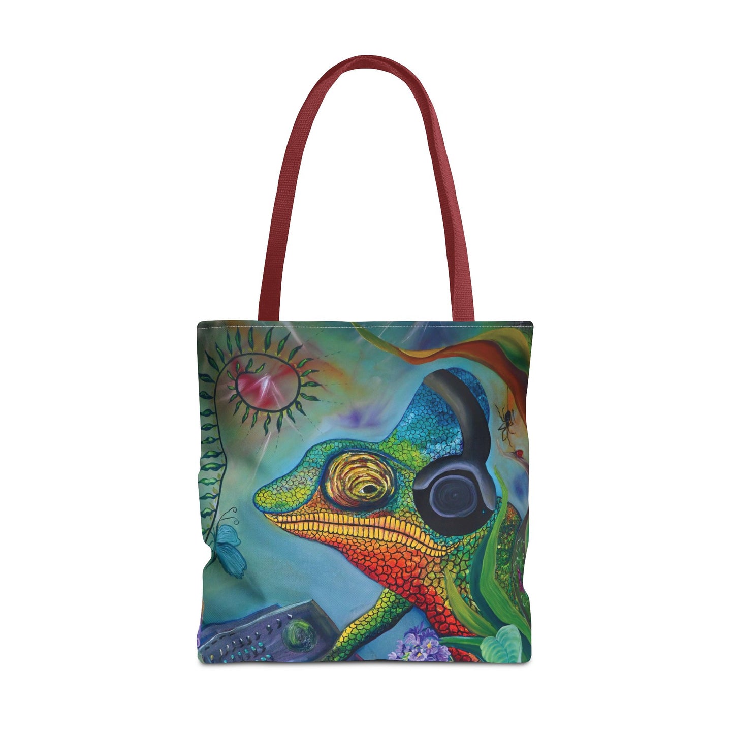 Chameleon's The Fearful Psyche Tote Bag (AOP)