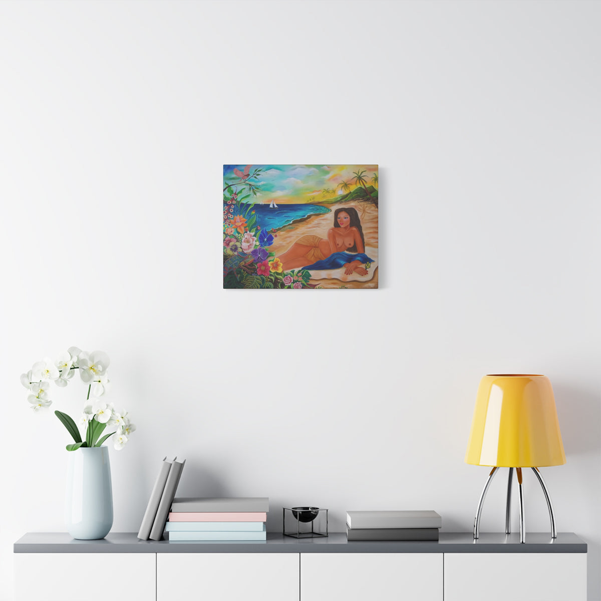 Canvas Print - THE ISLAND MUSE