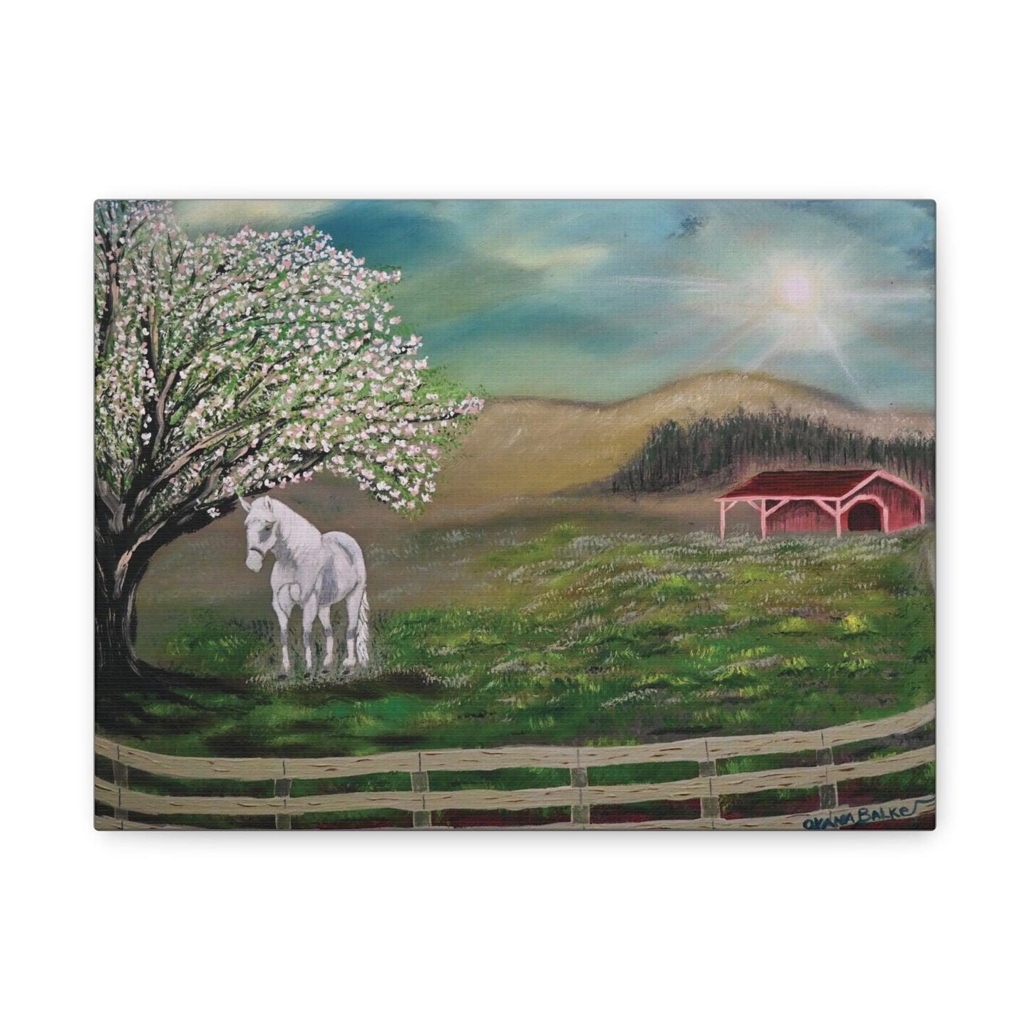 Canvas Print - HER NAME IS BLOSSOM