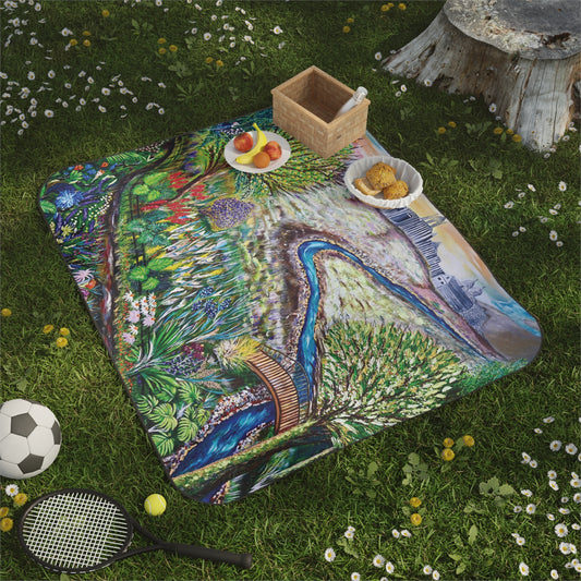 Garden Picnic Blanket