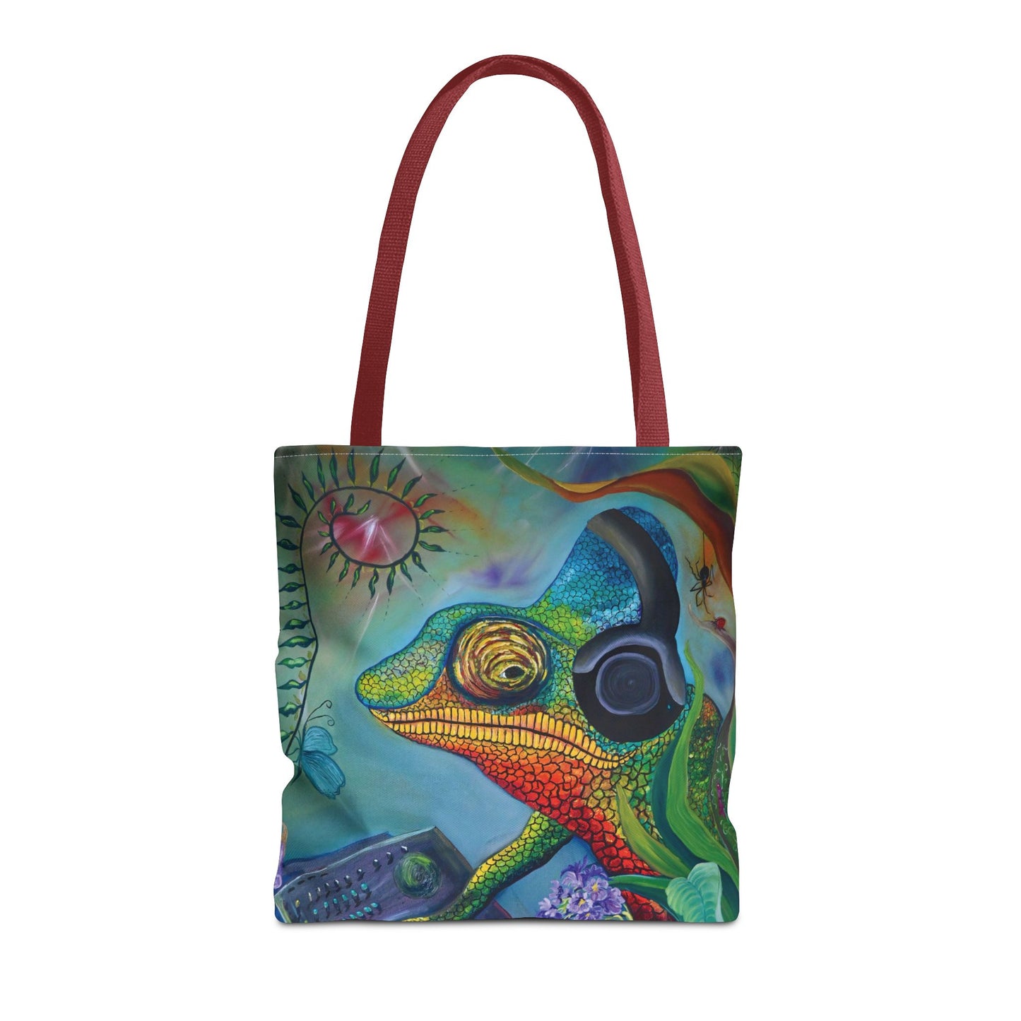 Chameleon's The Fearful Psyche Tote Bag (AOP)