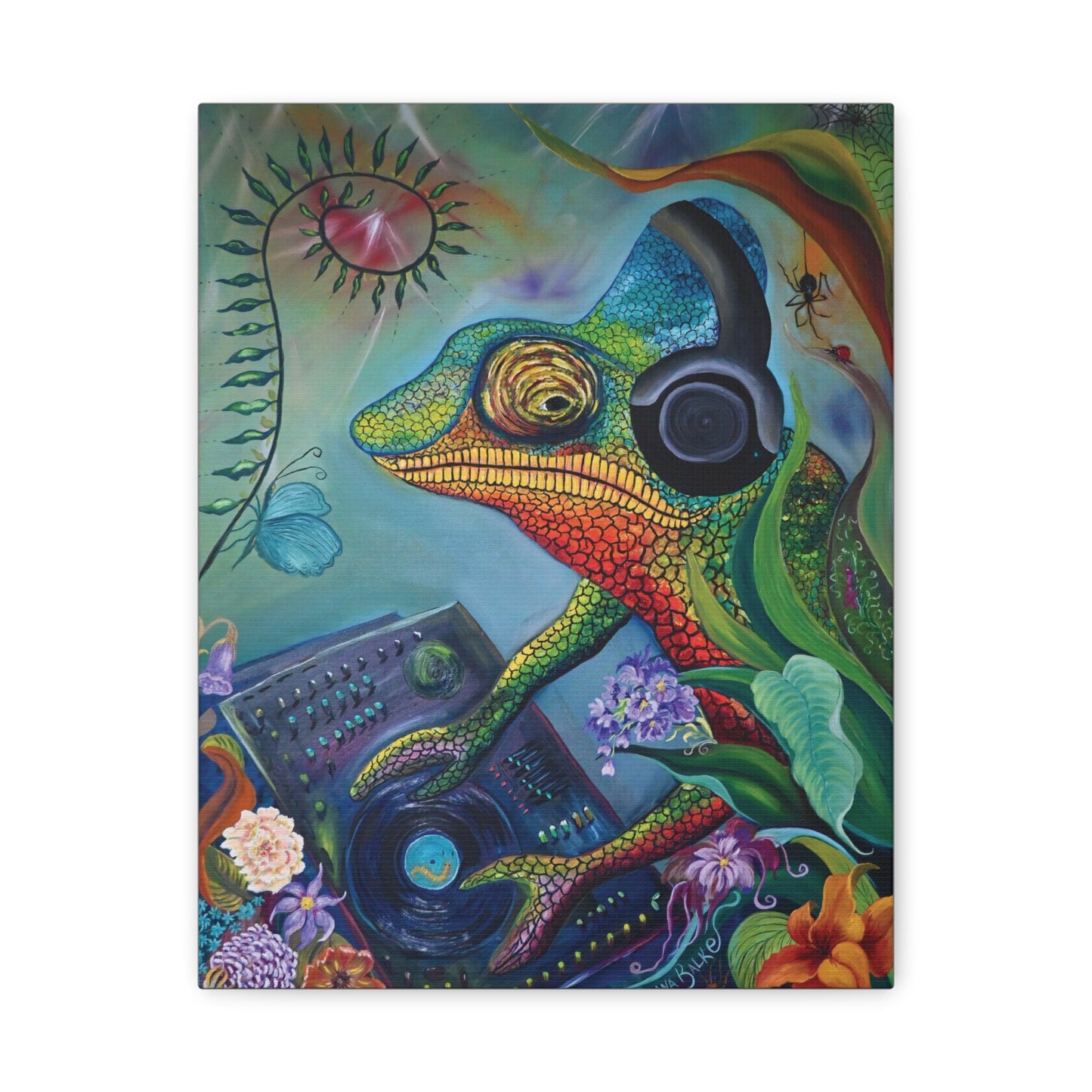 Canvas Print - THE FEARFUL PSYCHE