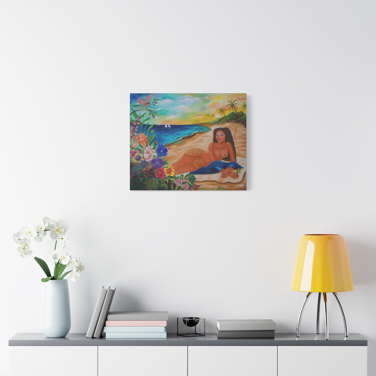 Canvas Print - THE ISLAND MUSE