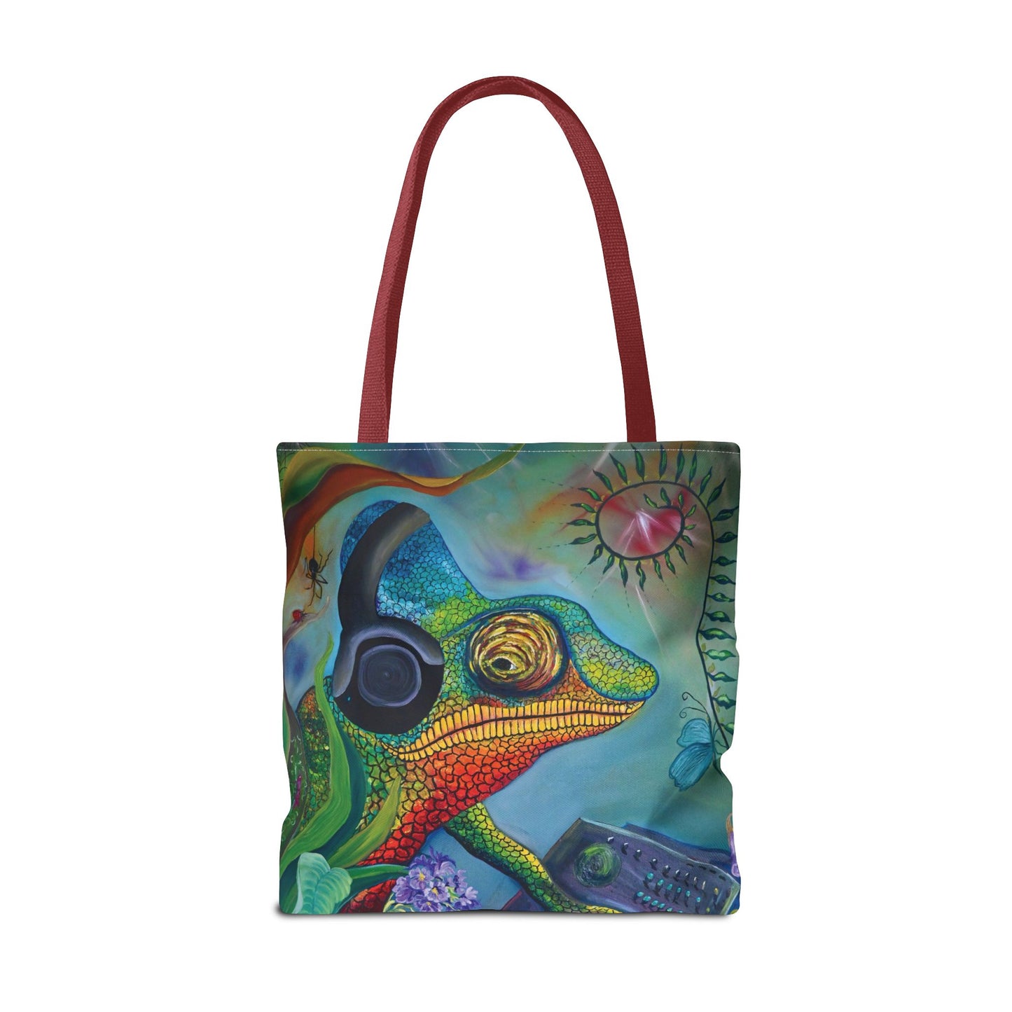 Chameleon's The Fearful Psyche Tote Bag (AOP)