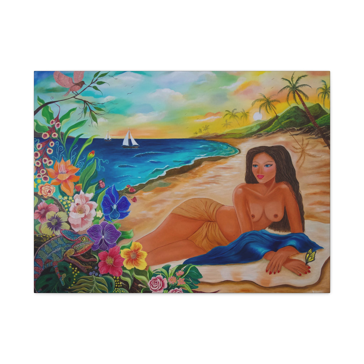 Canvas Print - THE ISLAND MUSE
