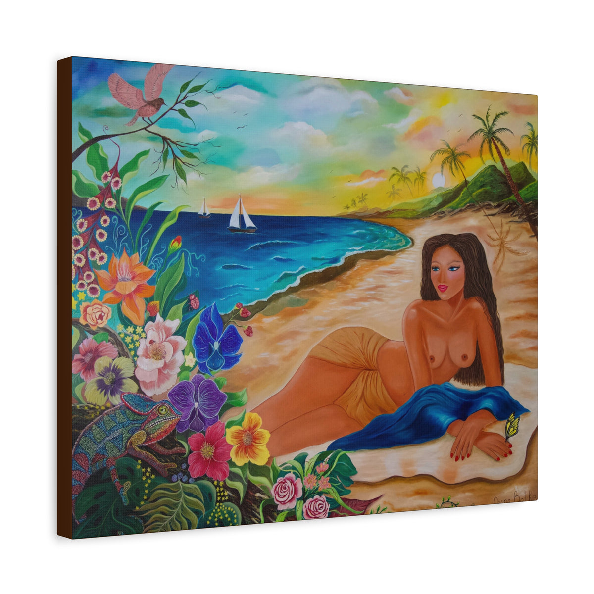 Canvas Print - THE ISLAND MUSE