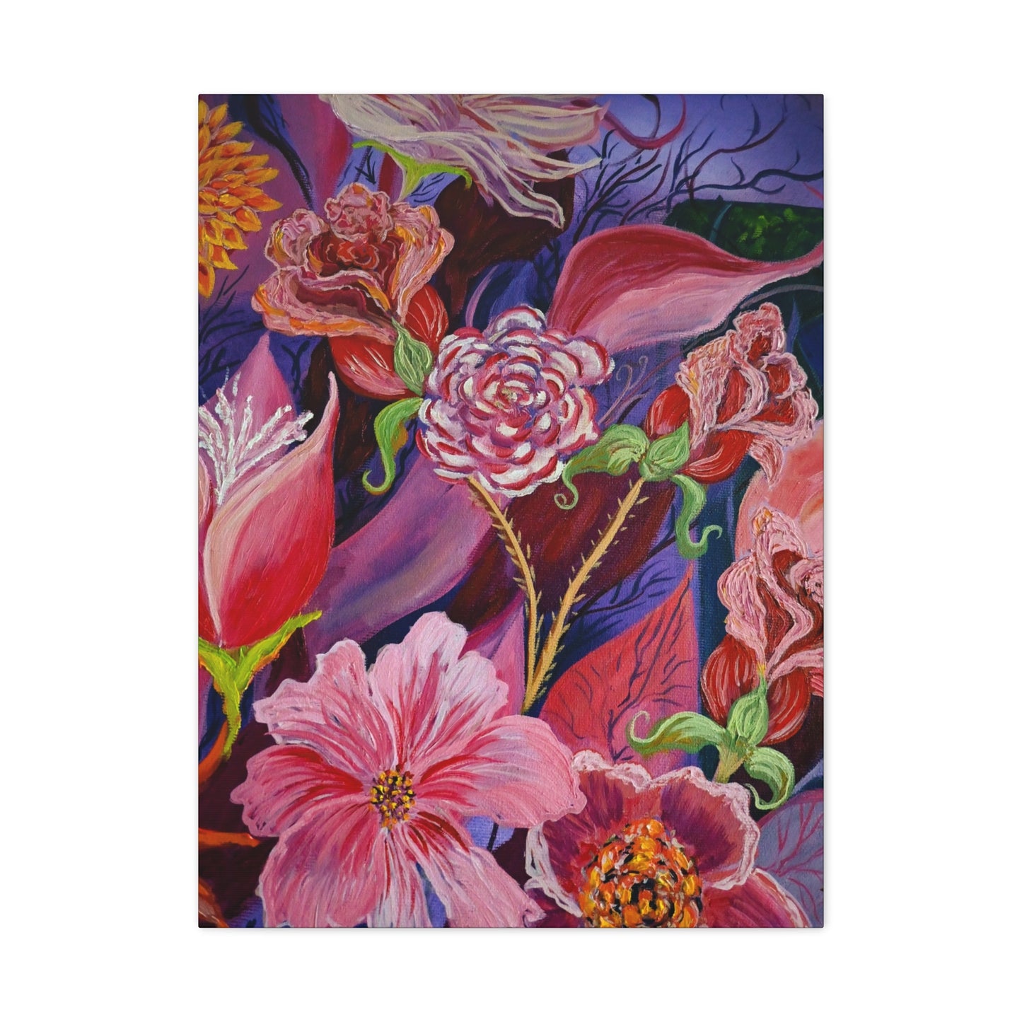 Canvas Print – NIGHTTIME FLOWERS