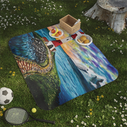 Lighthouse Picnic Blanket
