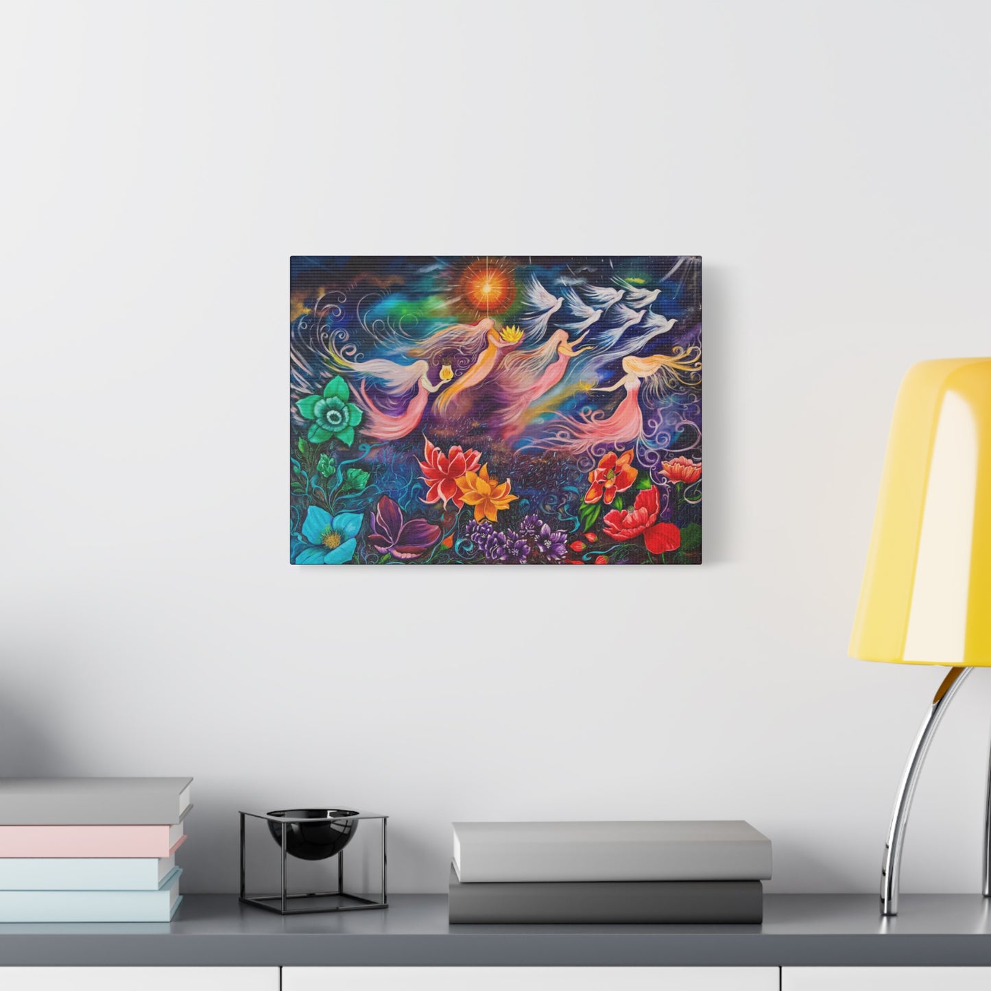 Canvas Print — She Who Carries the Sun