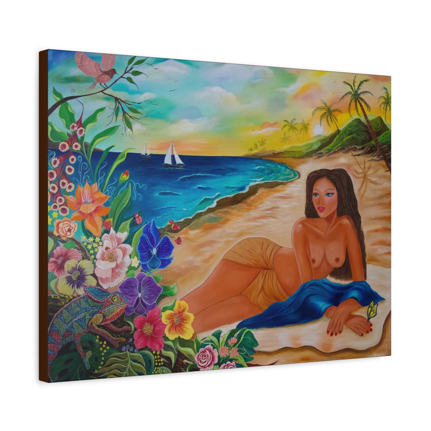 Canvas Print - THE ISLAND MUSE