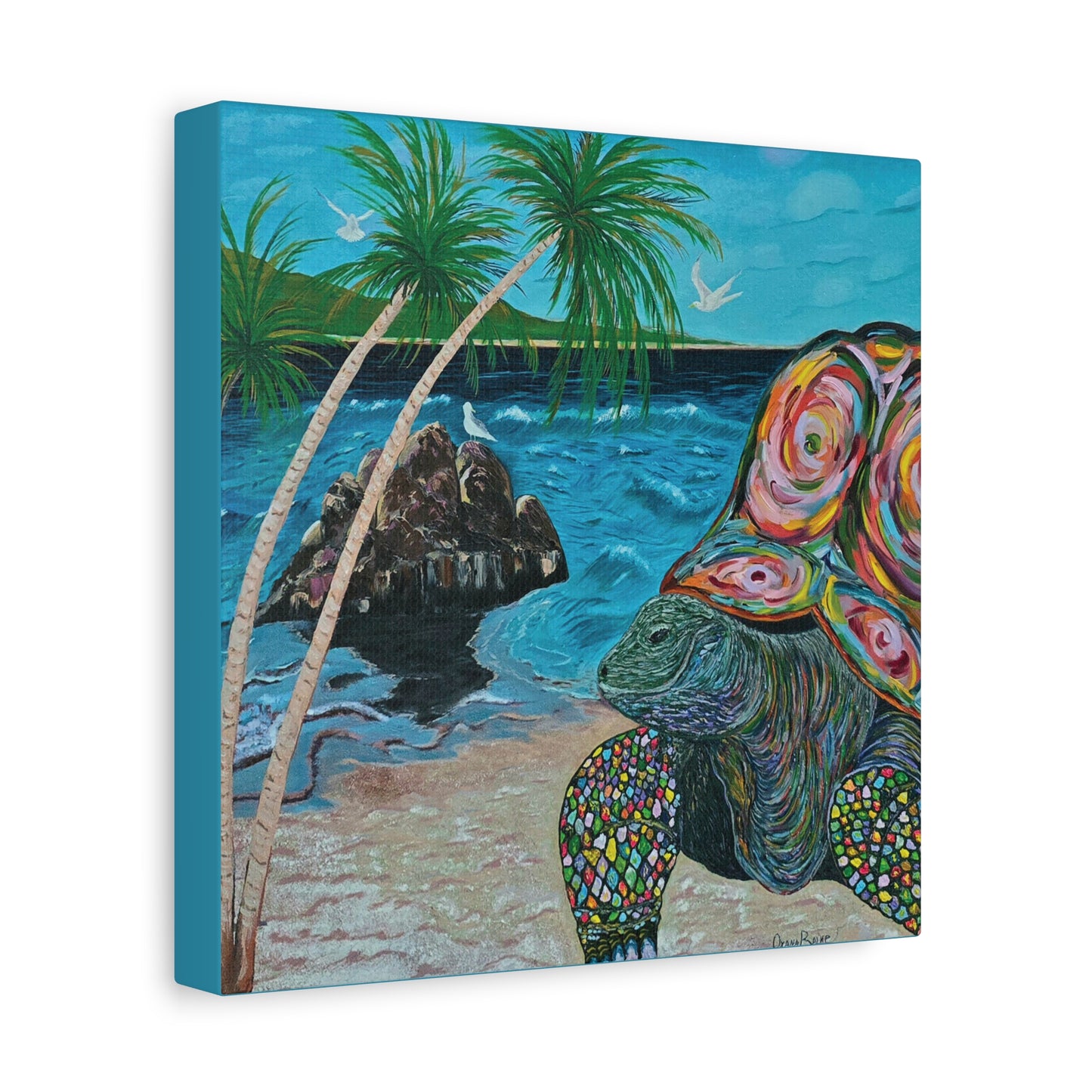 Canvas Print - HAPPY TURTLE